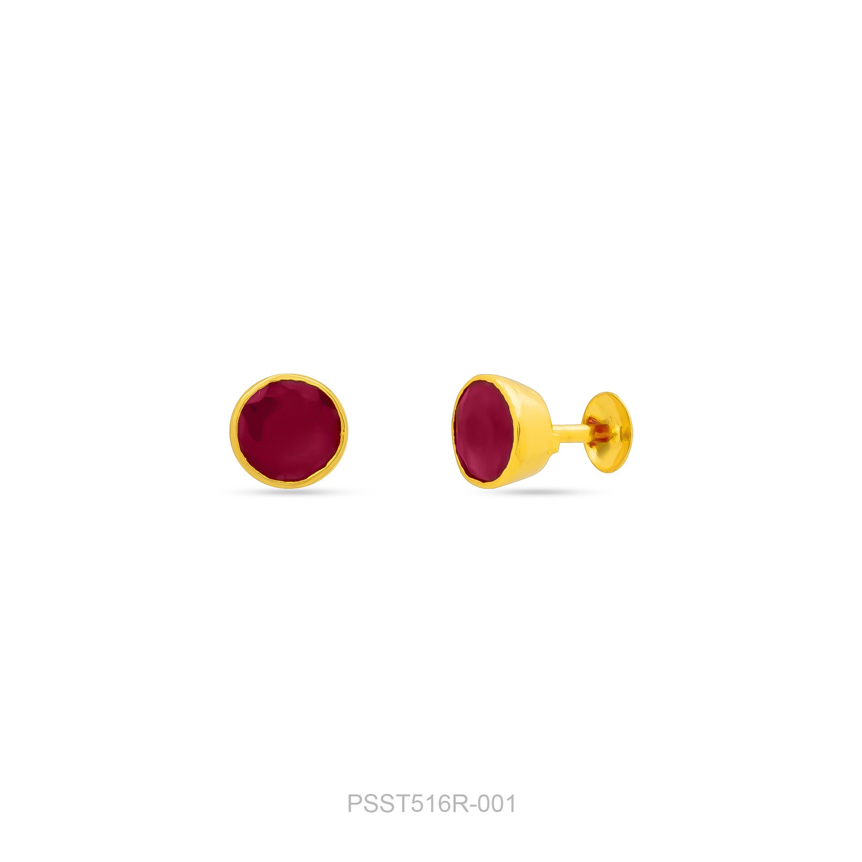STONE EARRING PSST516R-001