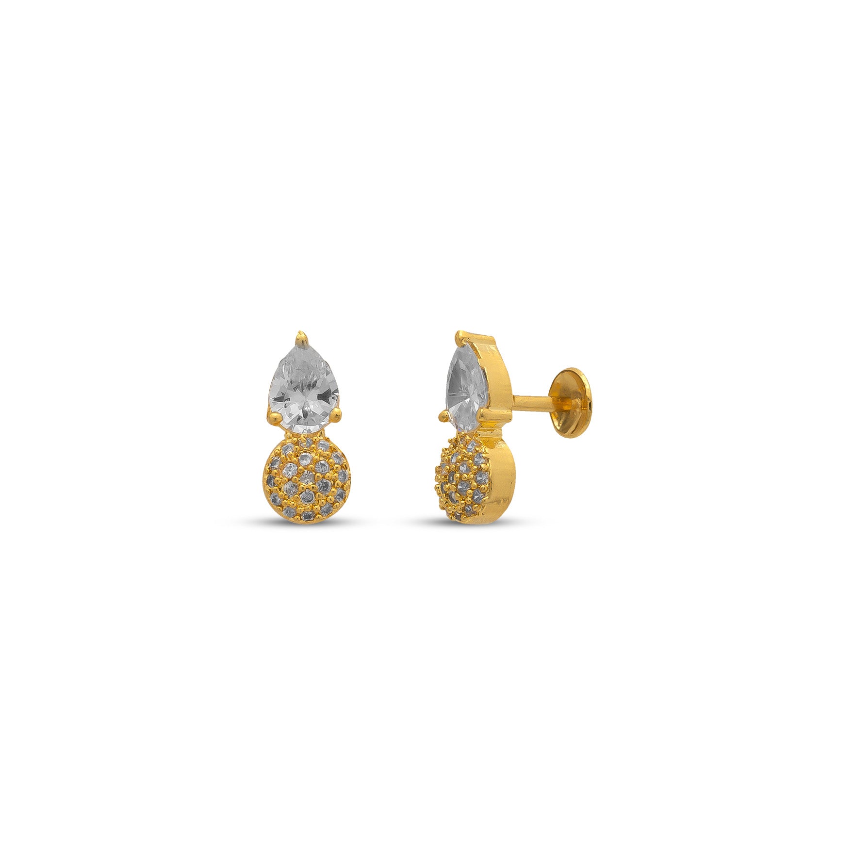 STONE EARRING PSST80W-041