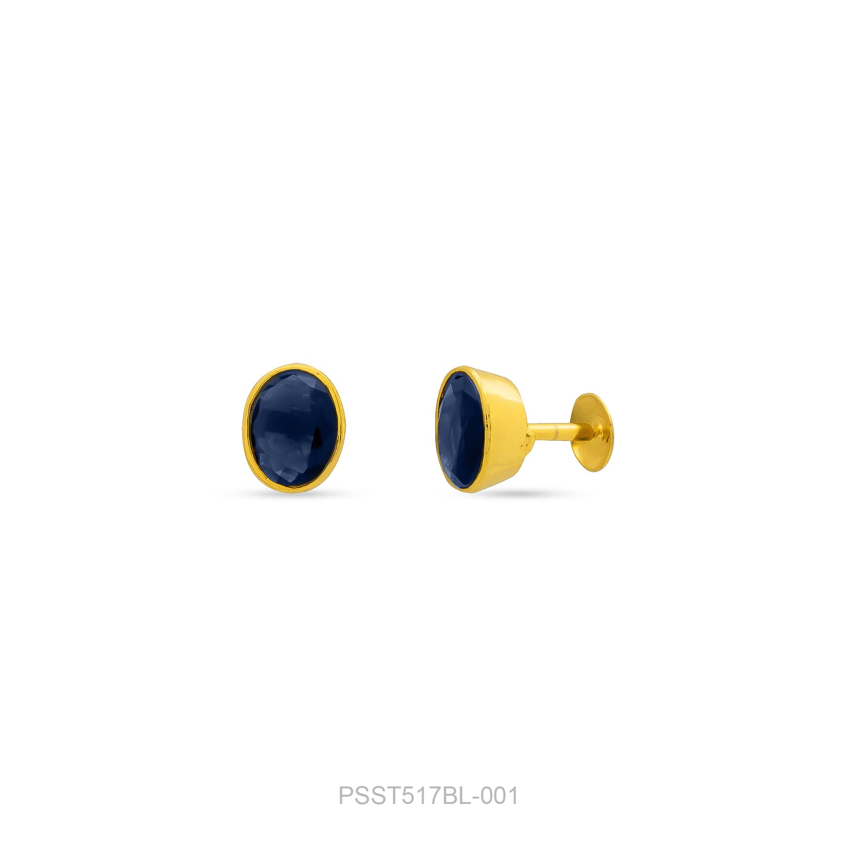 STONE EARRING PSST517BL-001