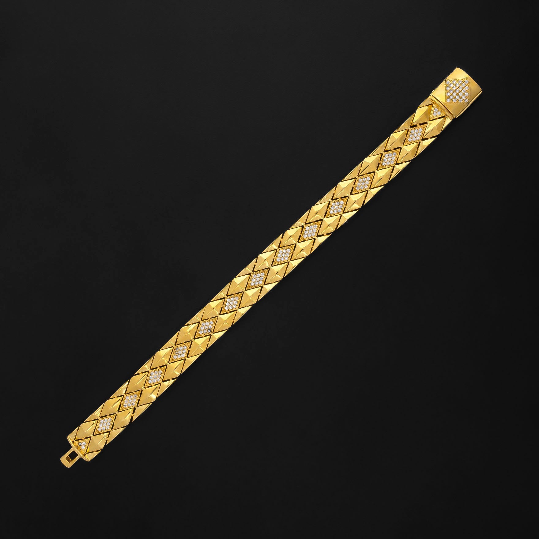 Gents Stone Bracelet PSGBR3W-008