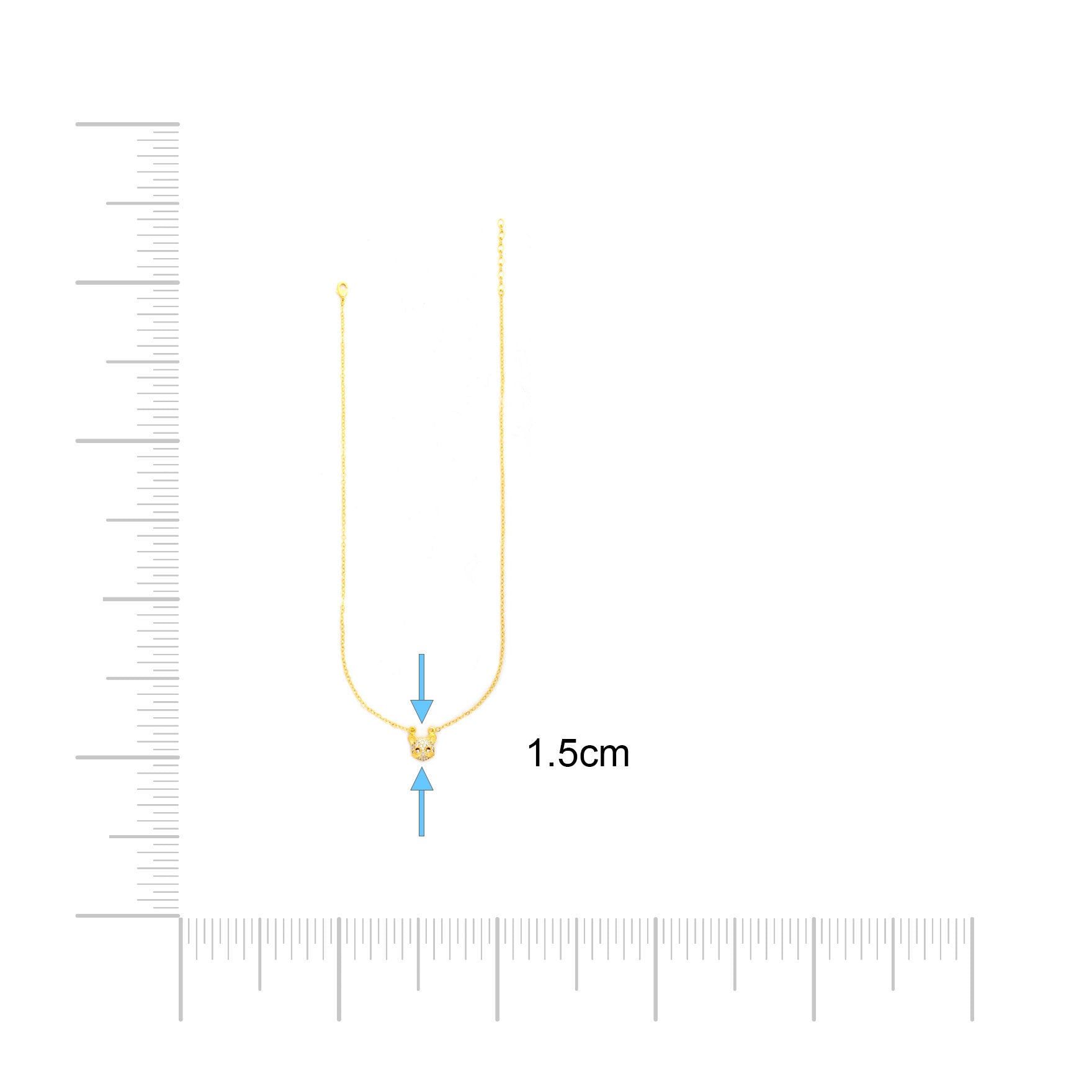 Stone Necklace PSNS150W-053