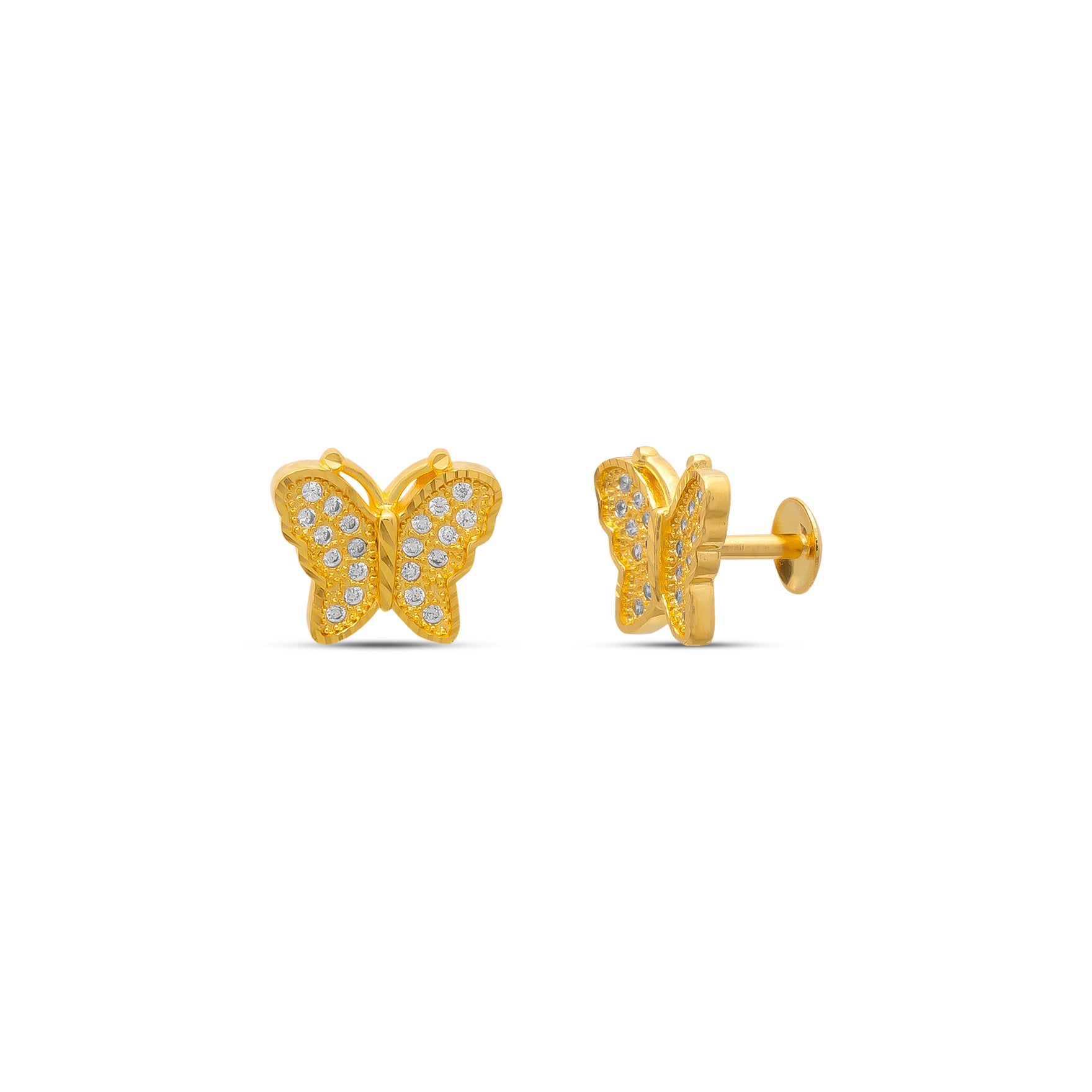 STONE EARRING PSST371W-001