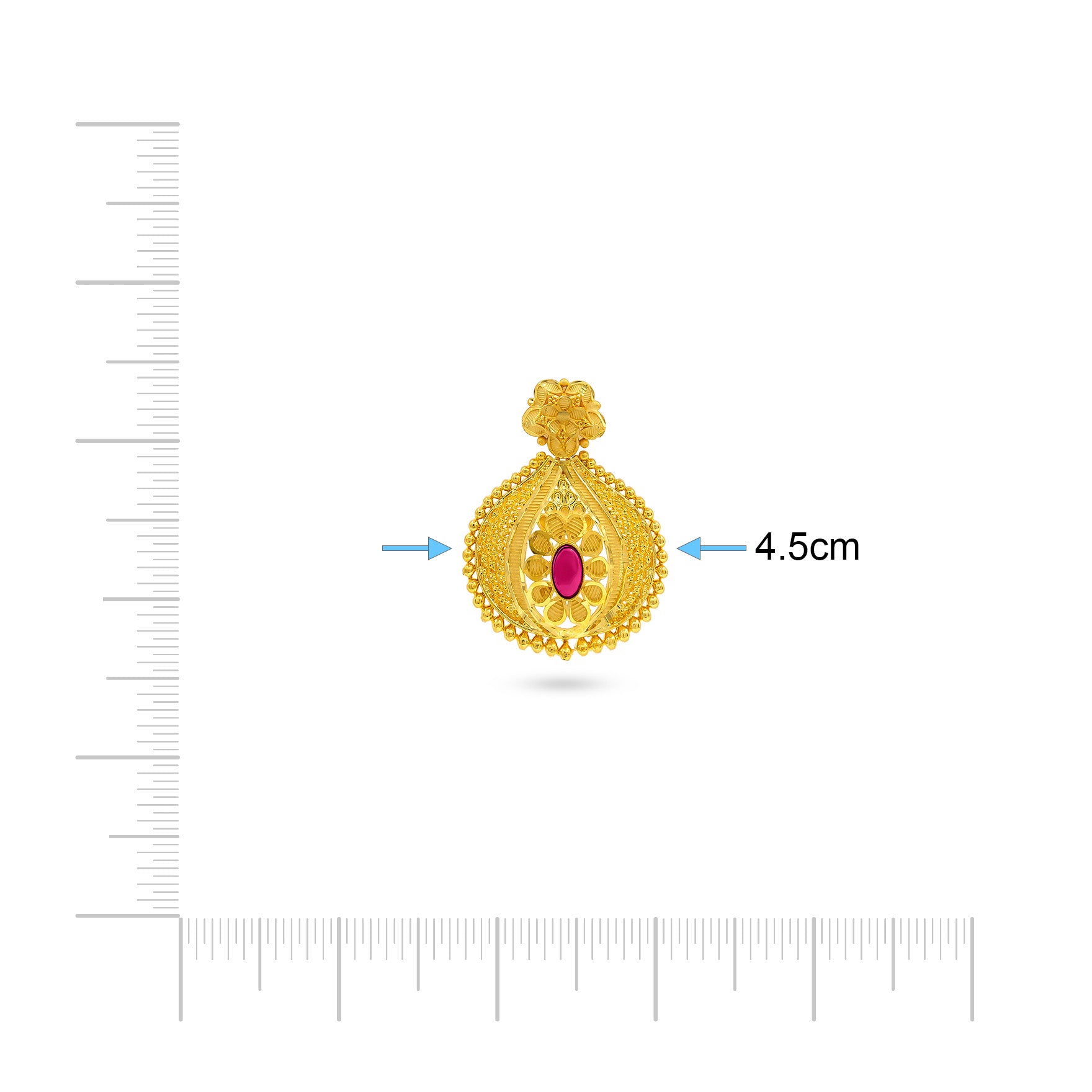 STONE NECKLACE LONG WITH GOLDEN STUD PSNS20R-0321, PSHST67R-081