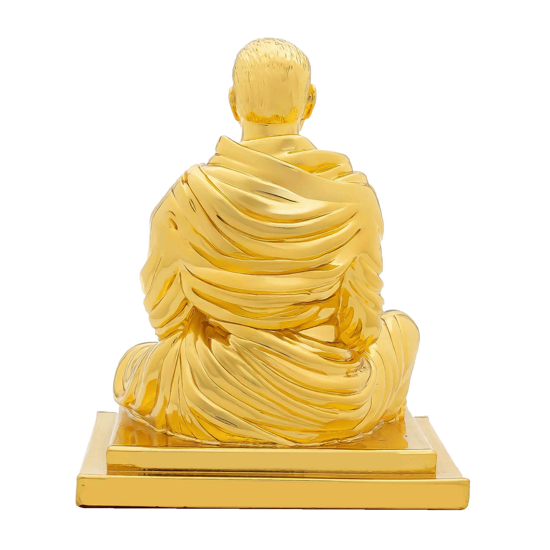 Lord Sree Naraya Guru Idol – Traditional Hindu Deity Sculpture – Narayana Guru(Meditation Pose) Mandir Decor – Home & Puja Gift | PIDRGSNG1-056