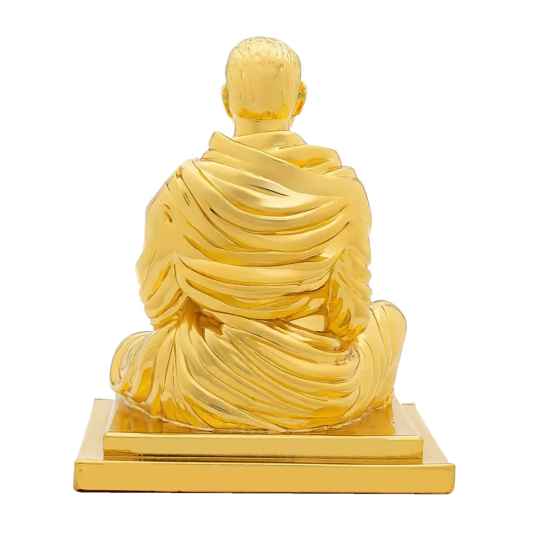 Lord Sree Naraya Guru Idol – Traditional Hindu Deity Sculpture – Narayana Guru(Meditation Pose) Mandir Decor – Home & Puja Gift | PIDRGSNG1-056