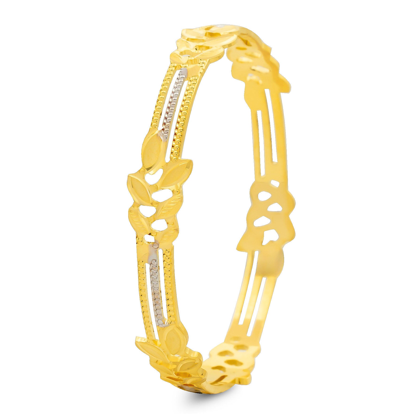 RHODIUM BANGLE PRGB231-091