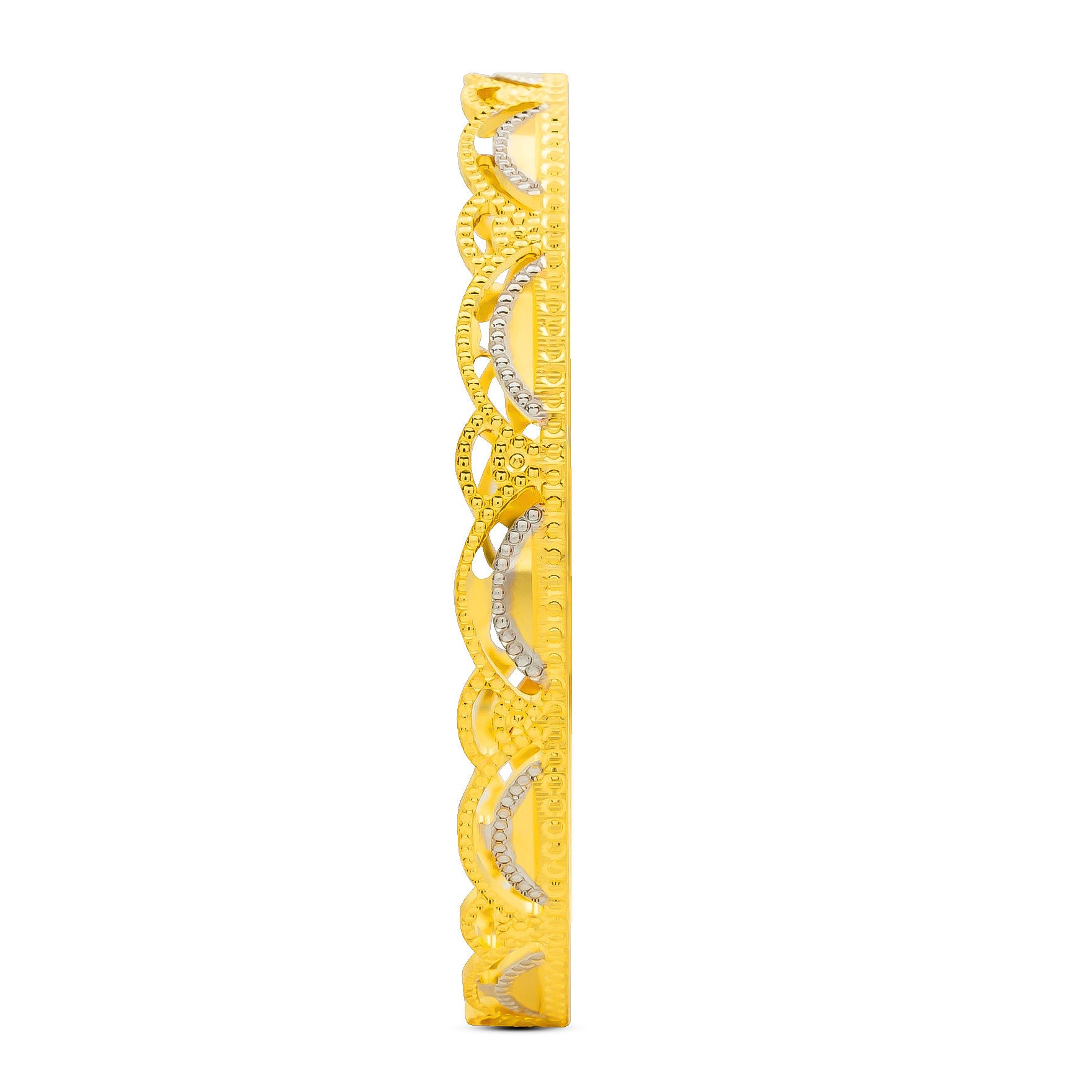 RHODIUM BANGLE PRGB223-091