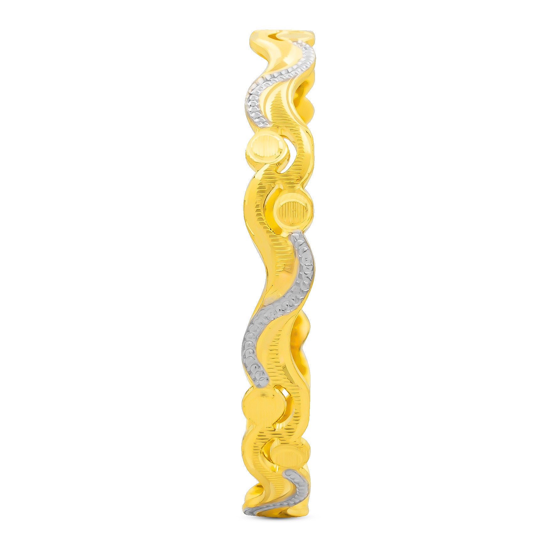 RHODIUM BANGLE PRGB214-091