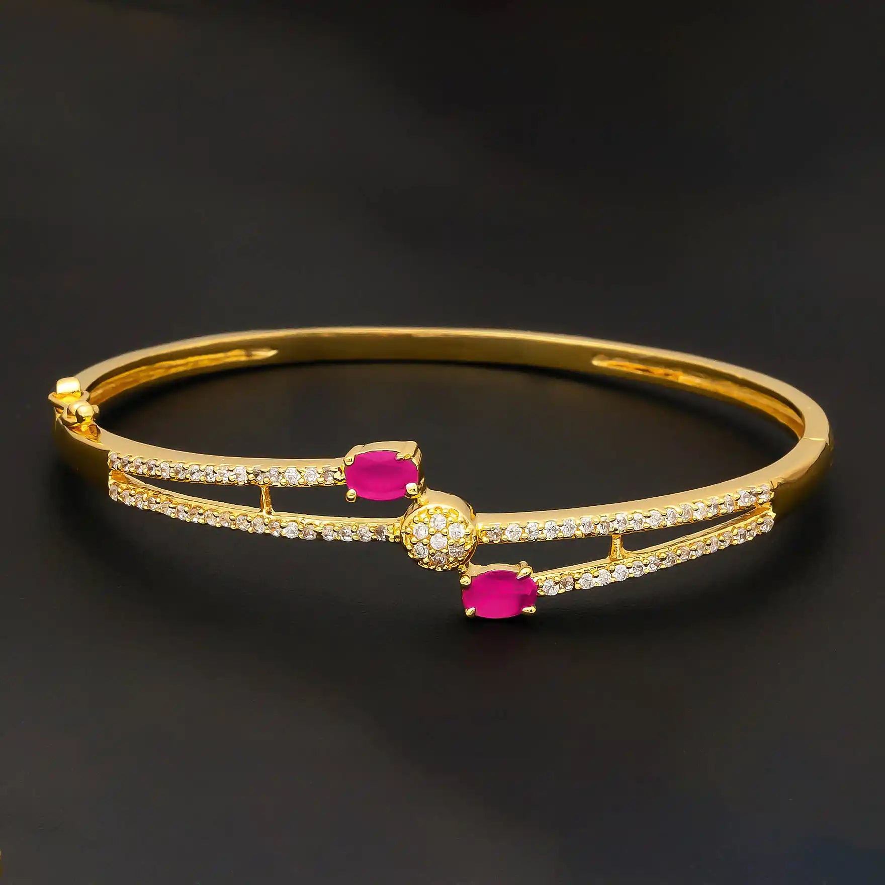 Stone Bracelet Bangle PSBRB66WR-002