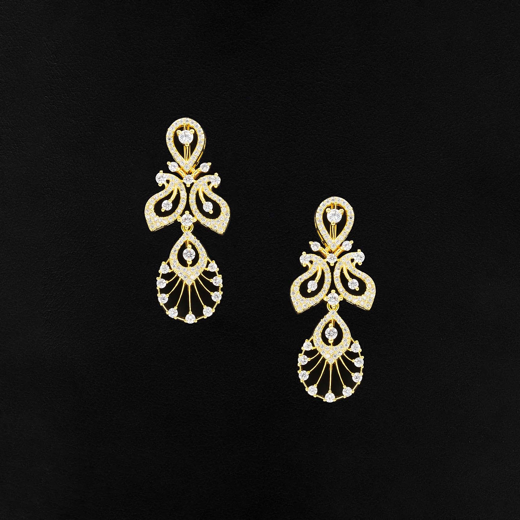 Stone Necklace with Stud PMSNS45W-008, PMSHST37W-082