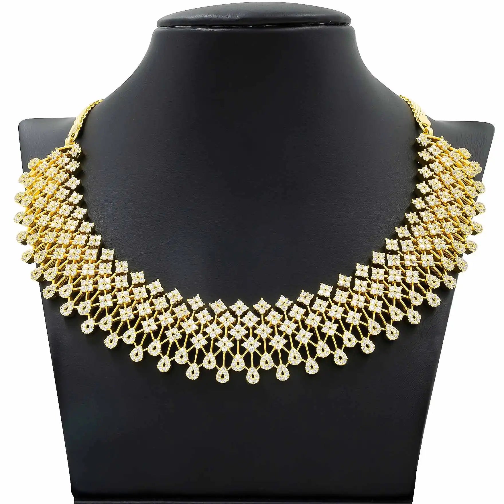 Stone Necklace with Stud PMSNS7W-0031, PMSHST5W-082