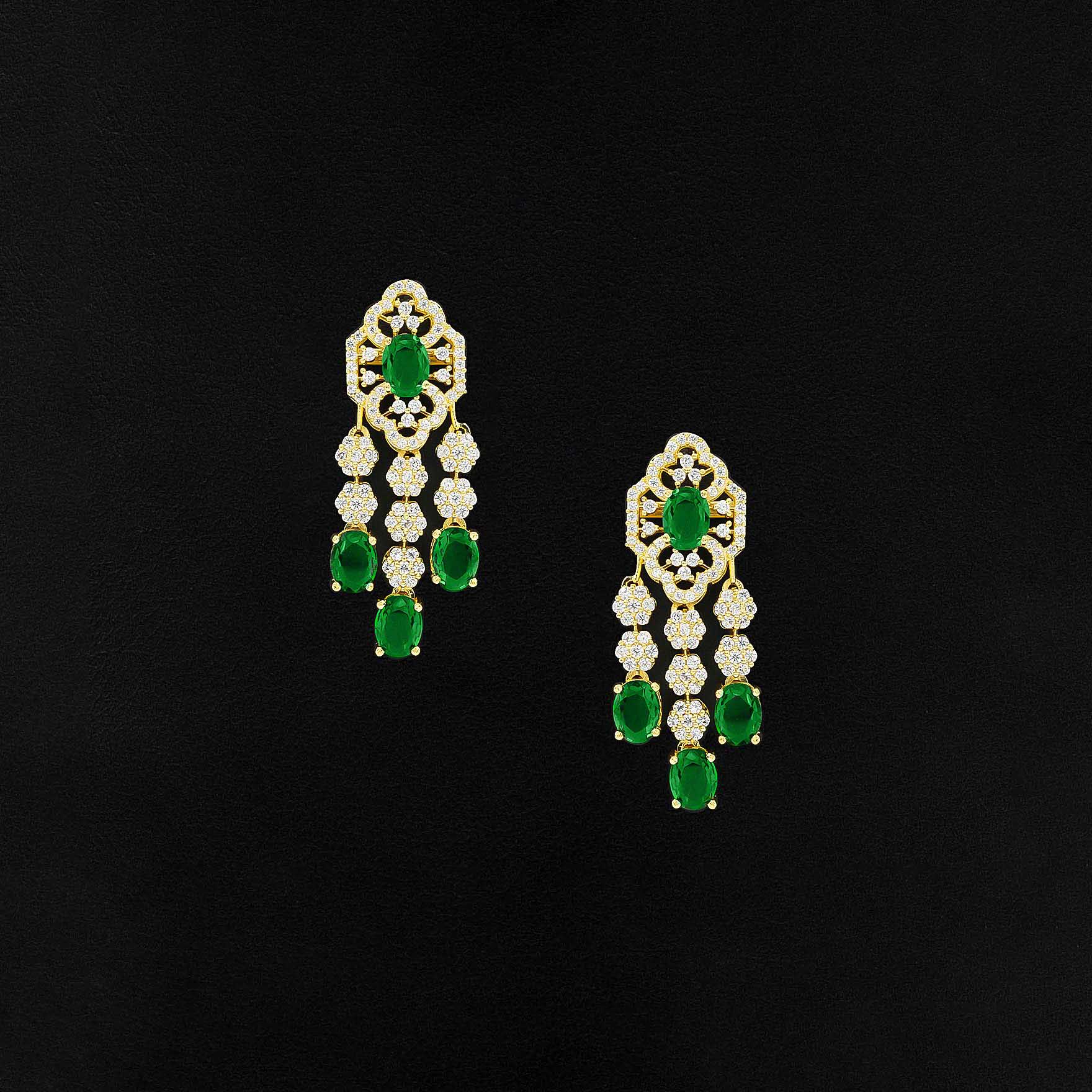 Stone Necklace with Stud PMSNS2WG-0061, PMSHST19WG-022