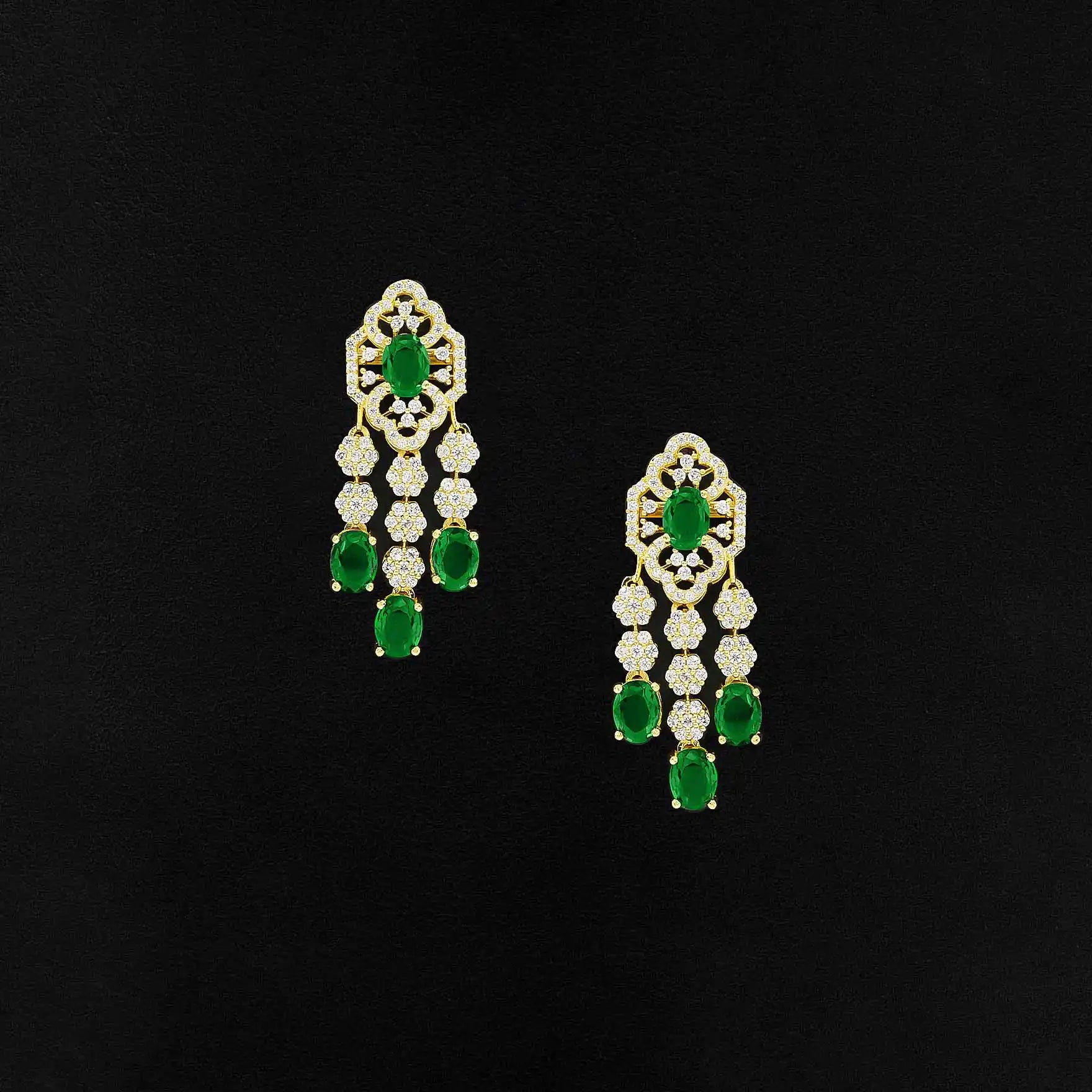 Stone Necklace with Stud PMSNS2WG-0061, PMSHST19WG-022