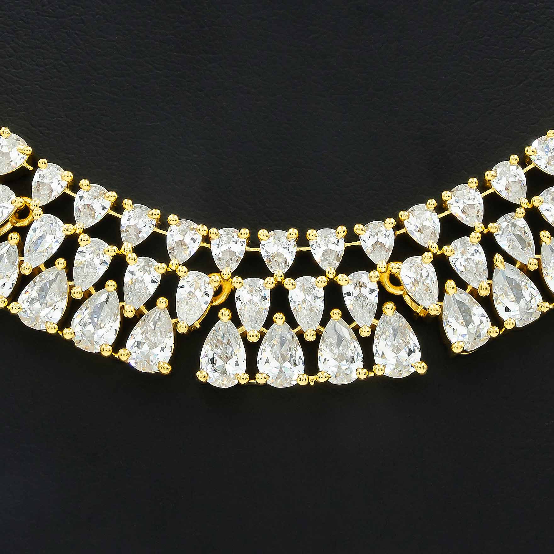 Stone Necklace with Stud PMSNS37W-008, PMSHST47W-052