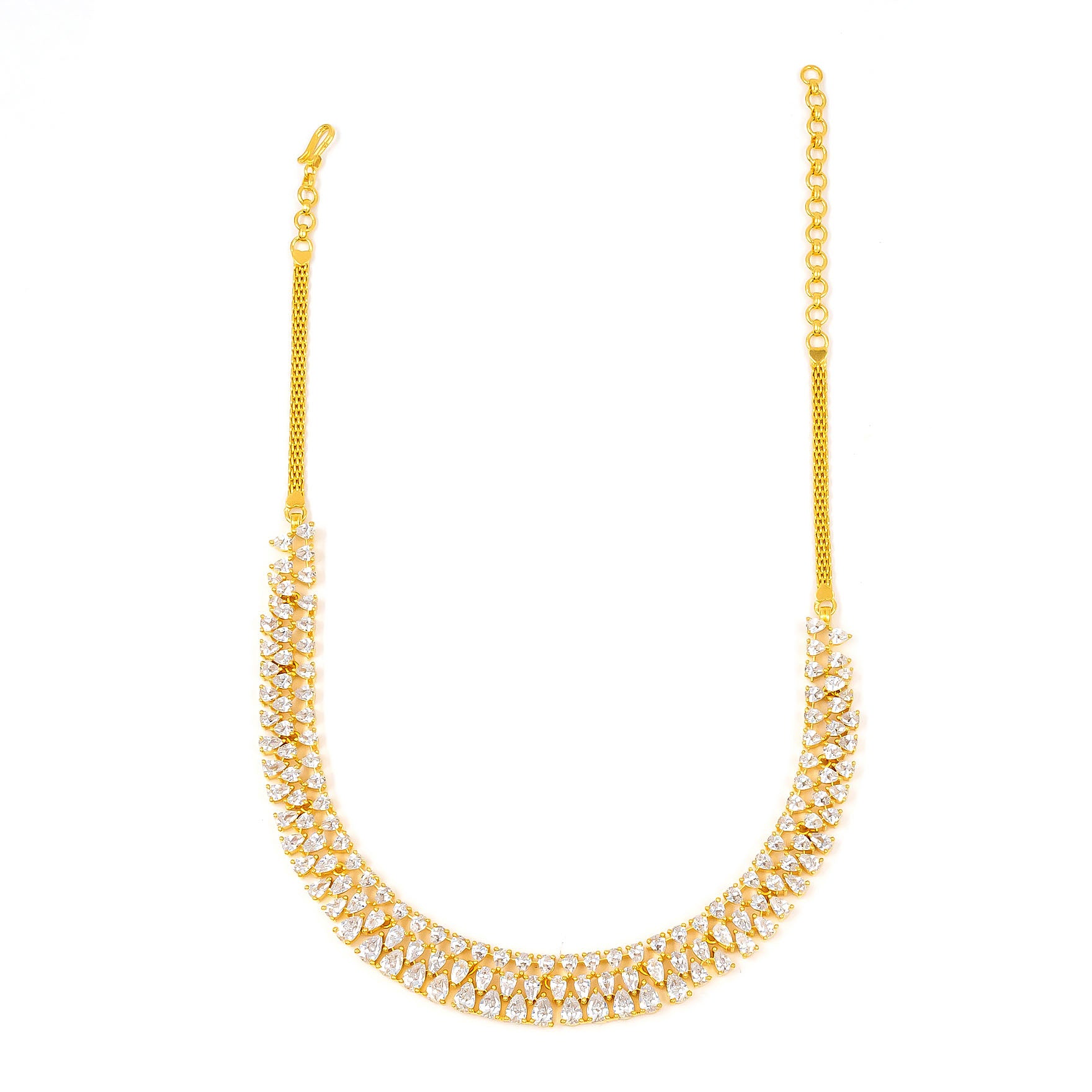 Stone Necklace with Stud PMSNS37W-008, PMSHST47W-052