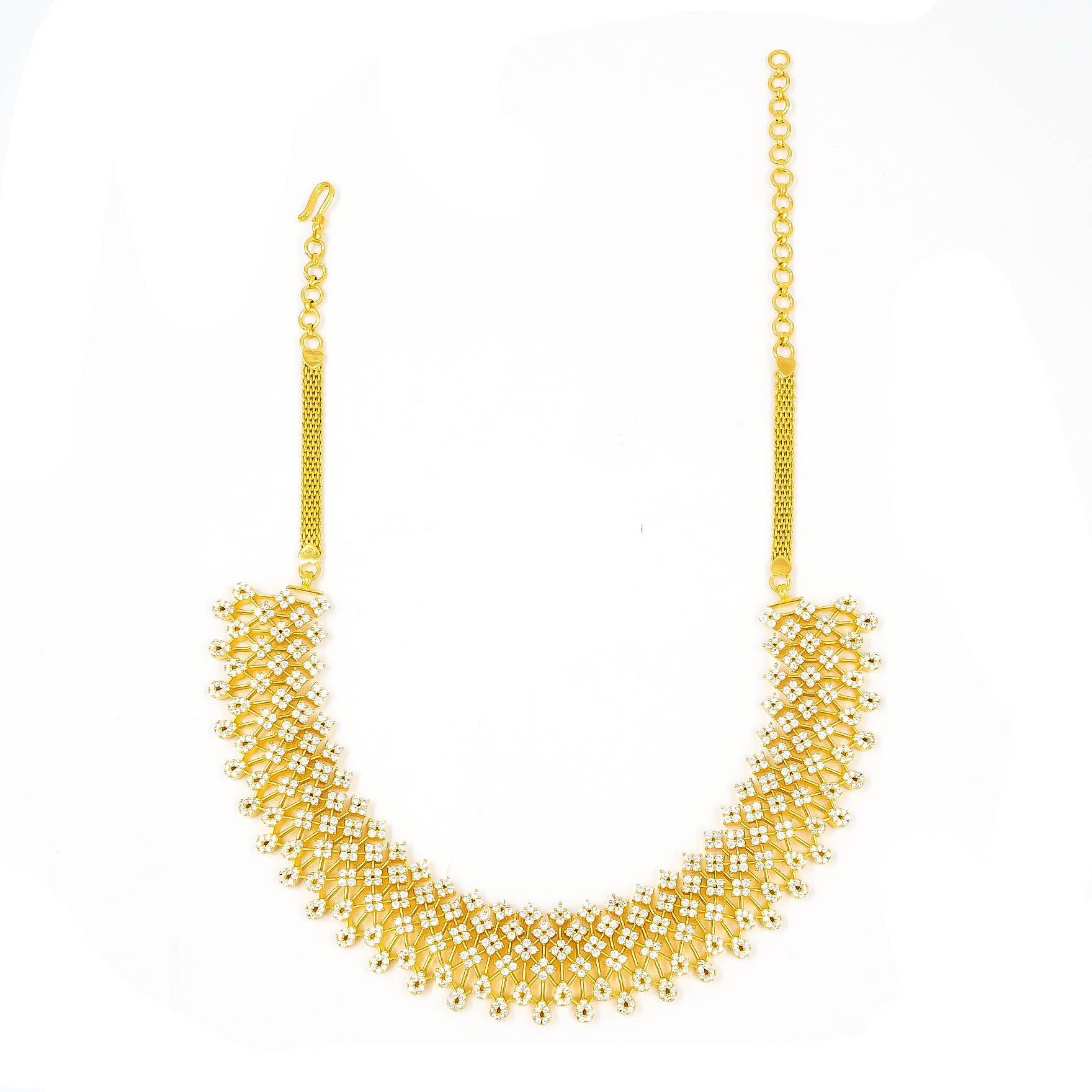Stone Necklace with Stud PMSNS7W-0031, PMSHST5W-082