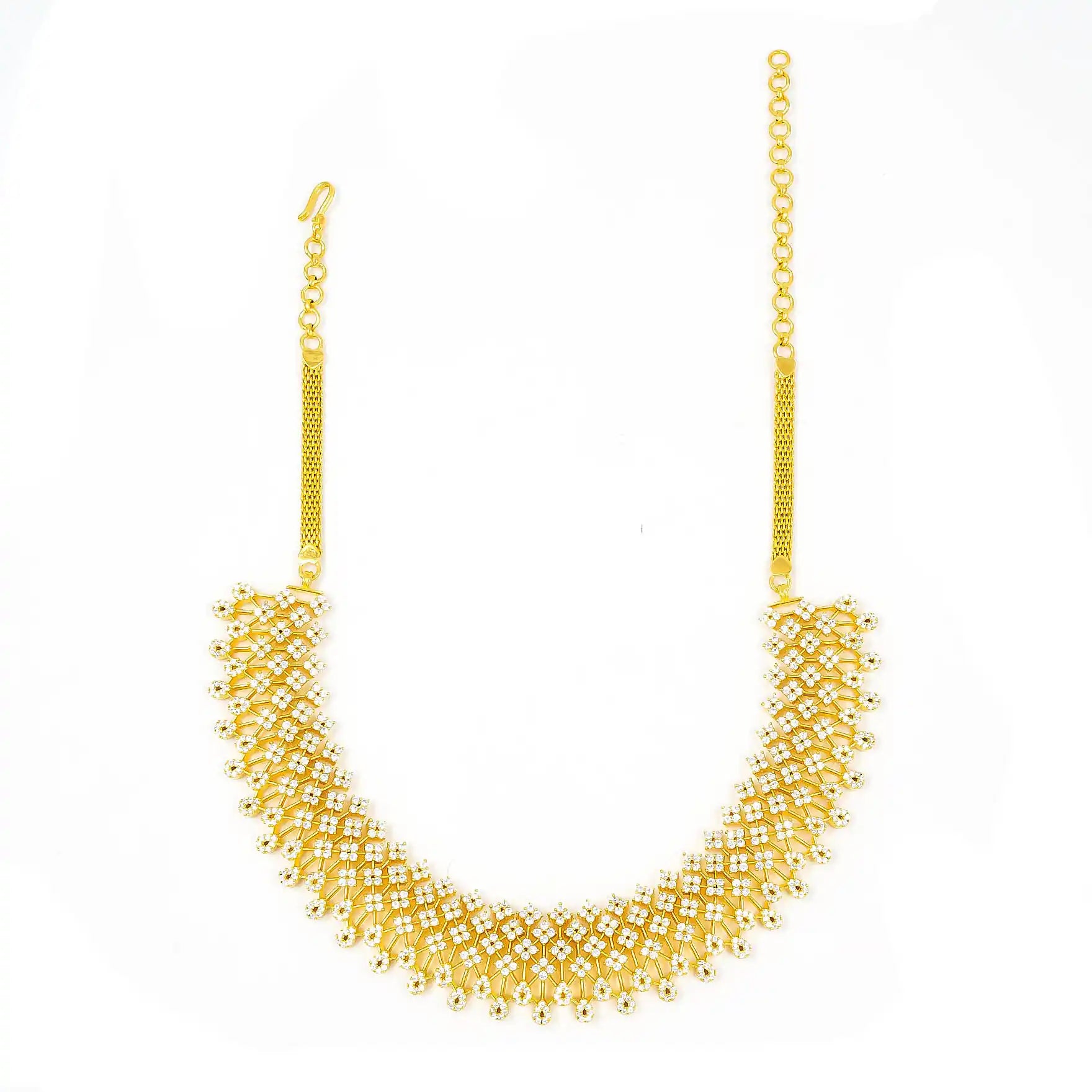 Stone Necklace with Stud PMSNS7W-0031, PMSHST5W-082