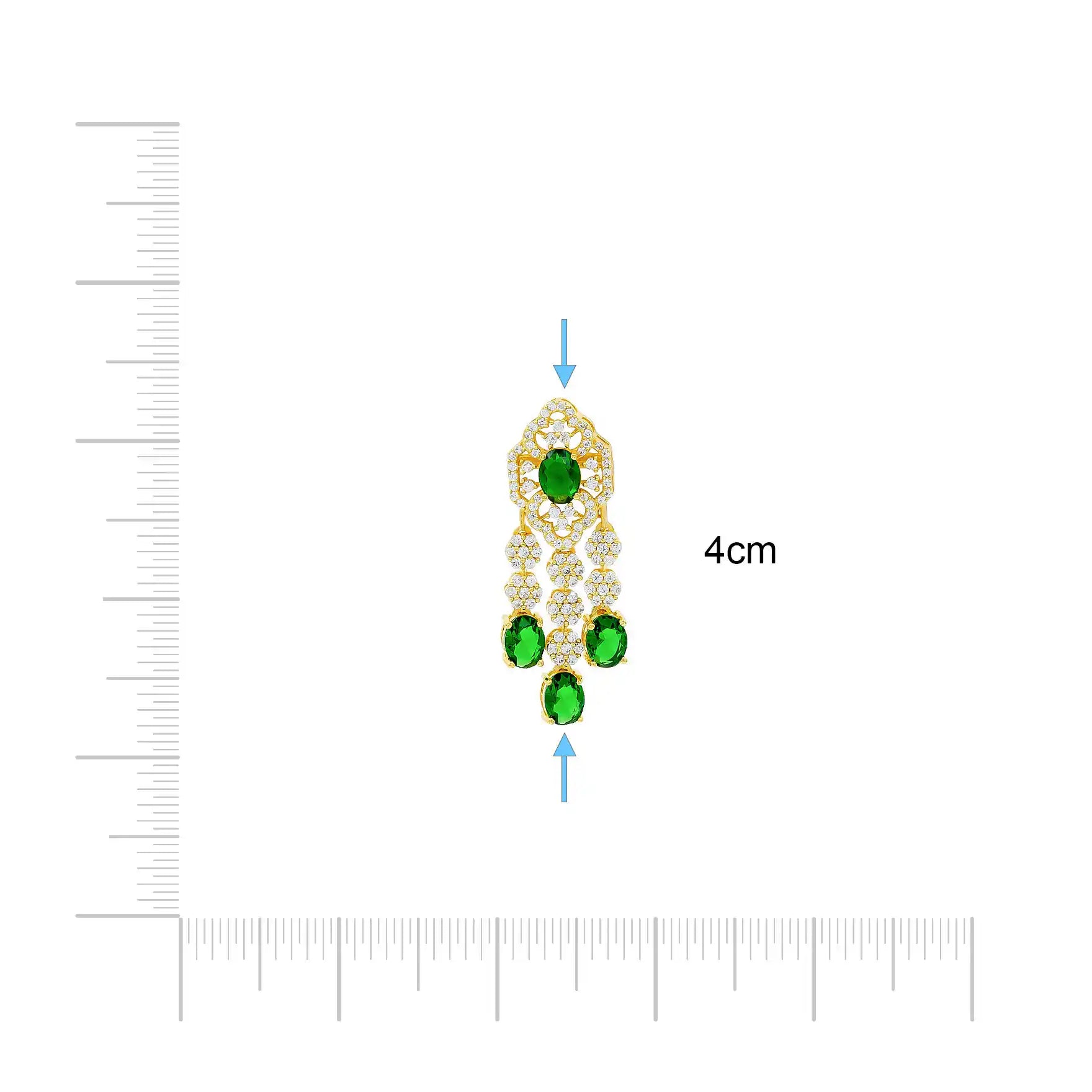 Stone Necklace with Stud PMSNS2WG-0061, PMSHST19WG-022