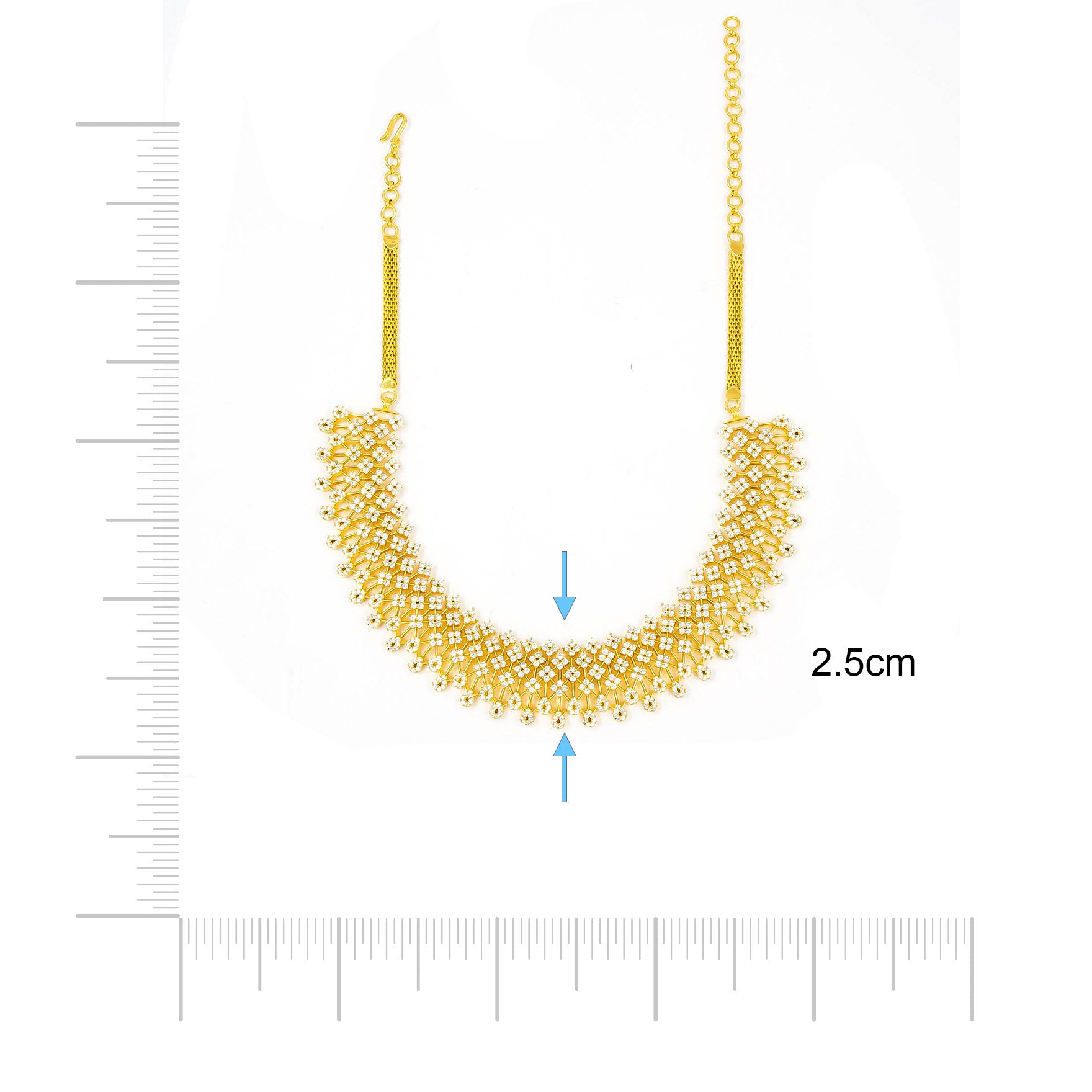 Stone Necklace with Stud PMSNS7W-0031, PMSHST5W-082