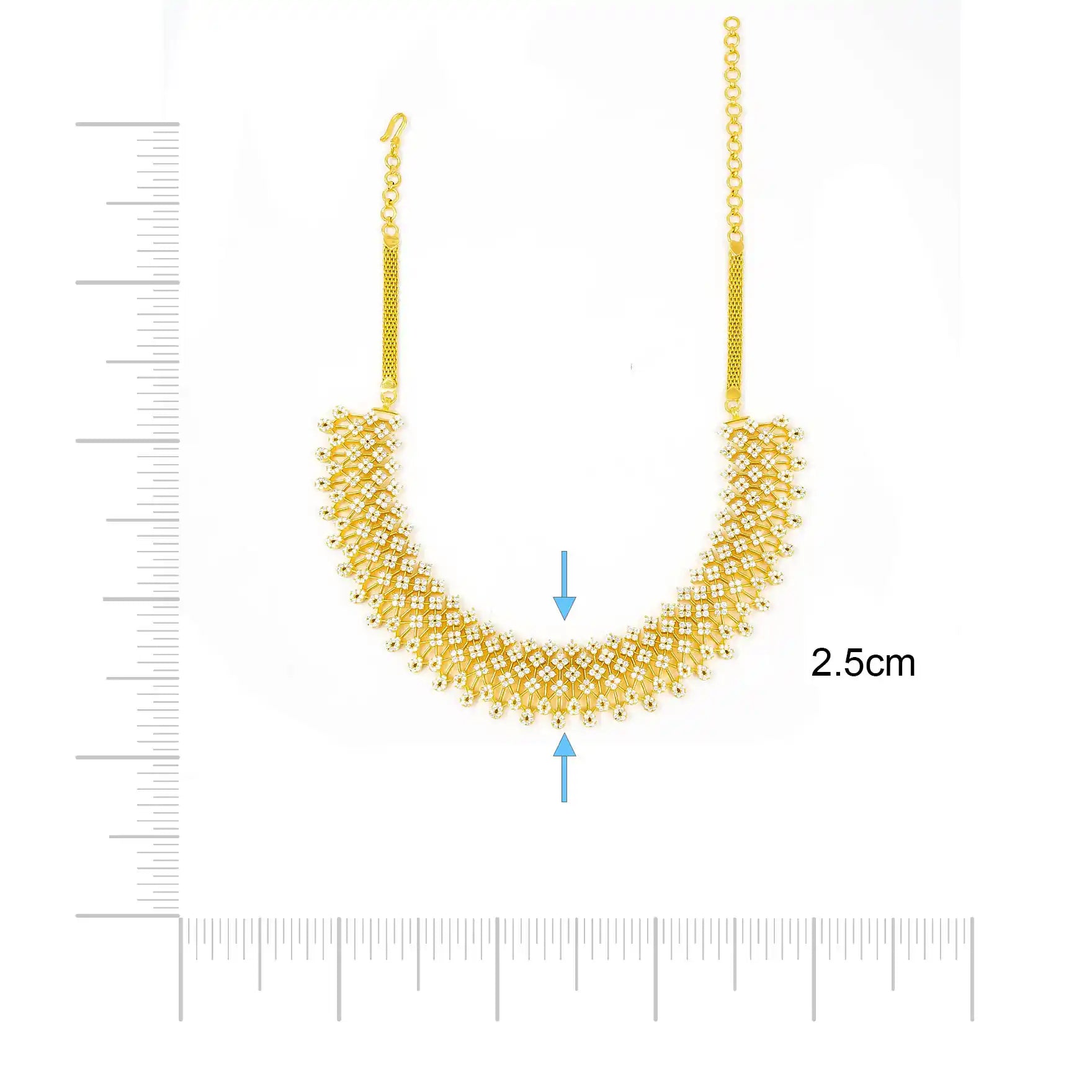 Stone Necklace with Stud PMSNS7W-0031, PMSHST5W-082