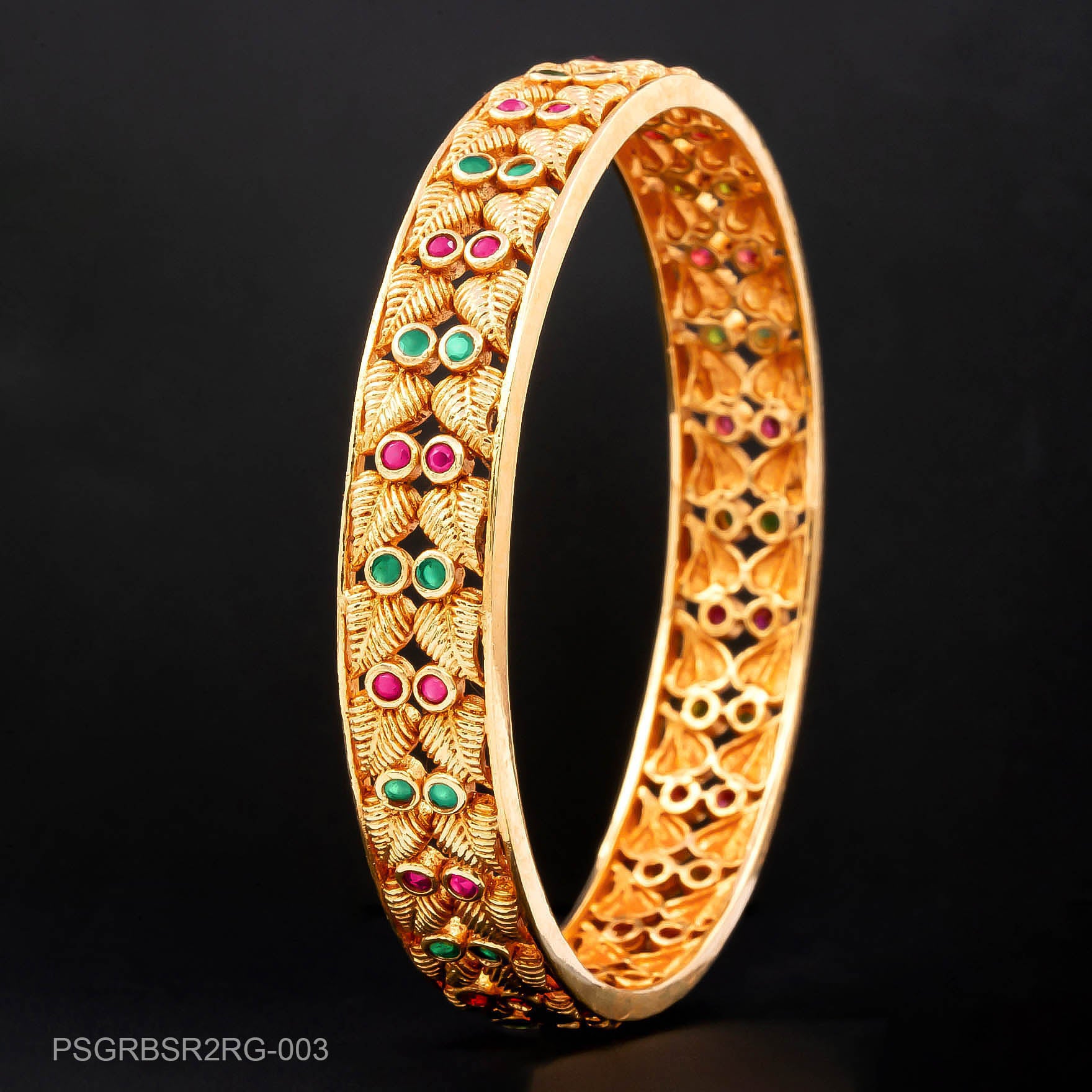 STONE GHERU SRESHTA BANGLE PSGRBSR2RG-003