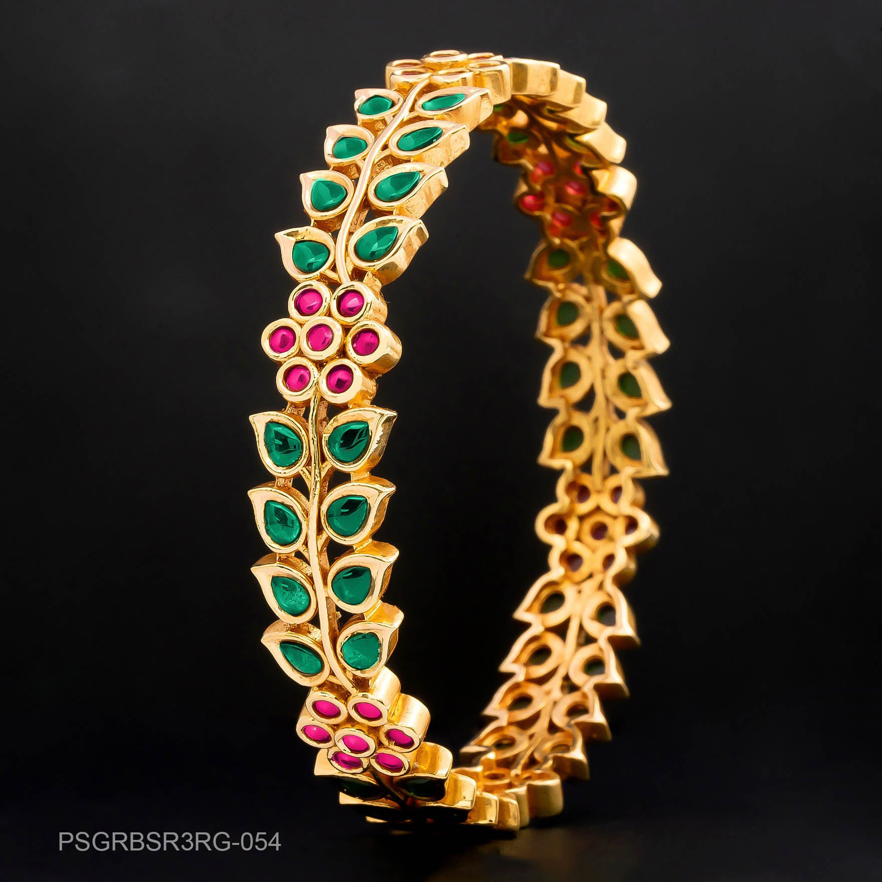 STONE GHERU SRESHTA BANGLE PSGRBSR3RG-054