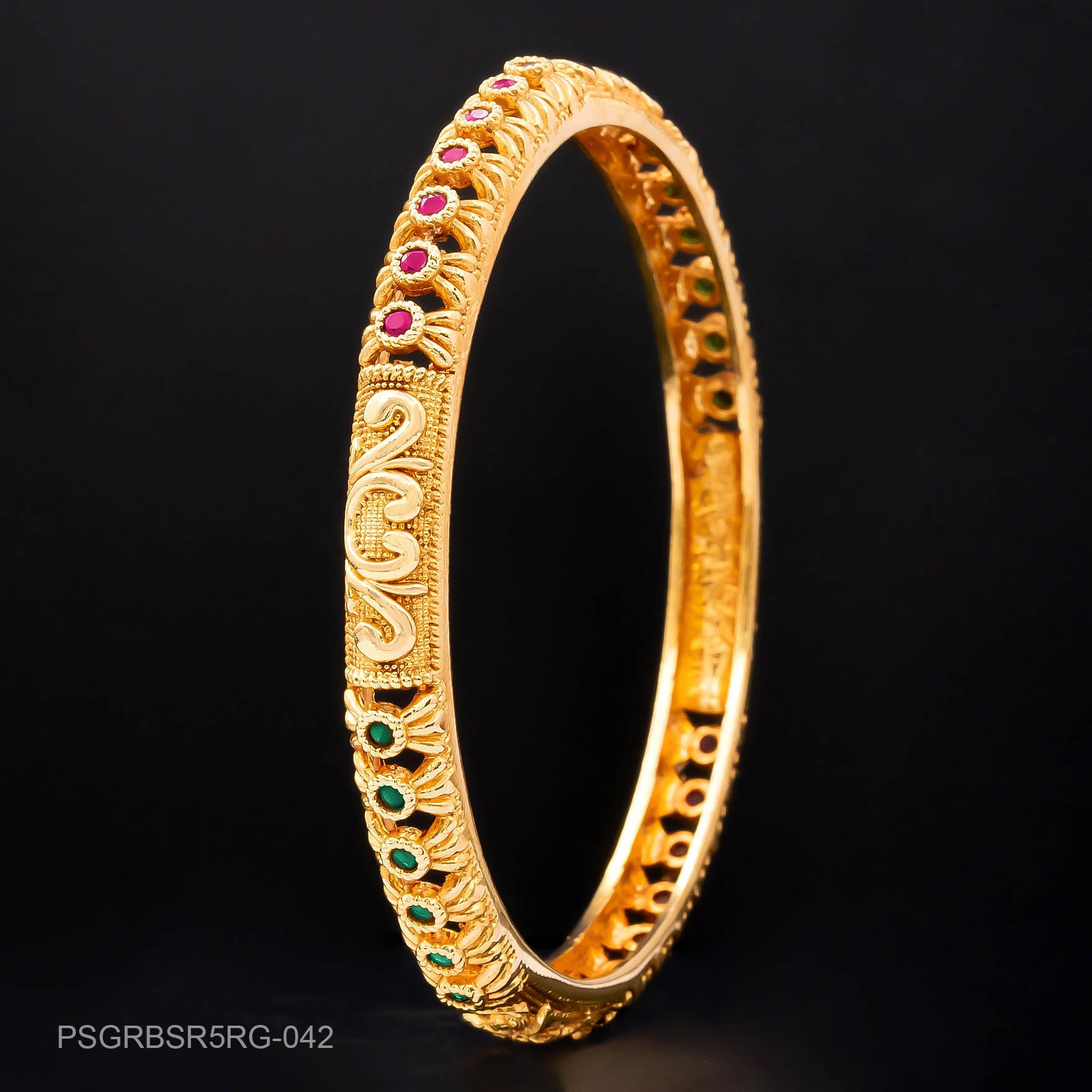 STONE GHERU SRESHTA BANGLE PSGRBSR5RG-042