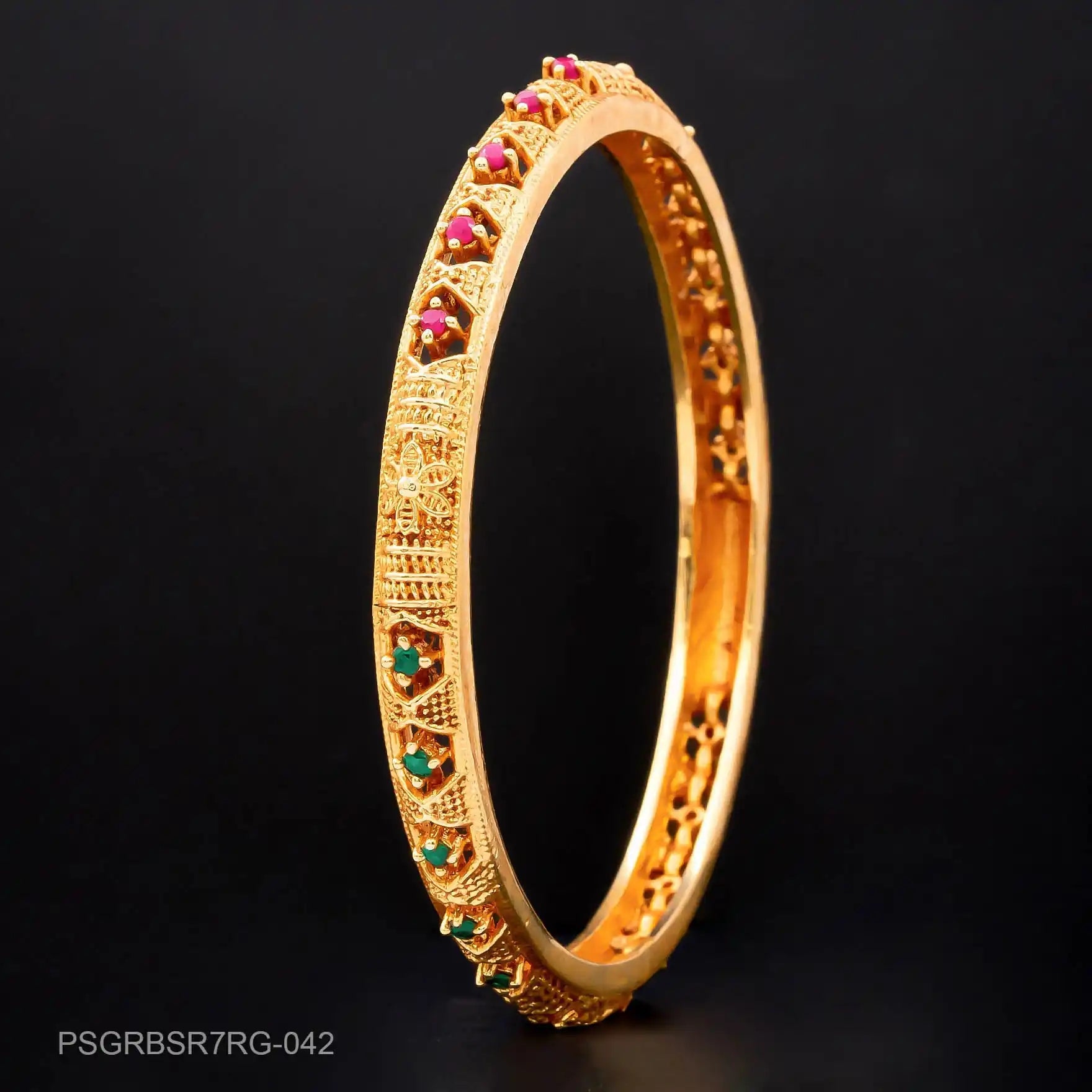 STONE GHERU SRESHTA BANGLE PSGRBSR7RG-042