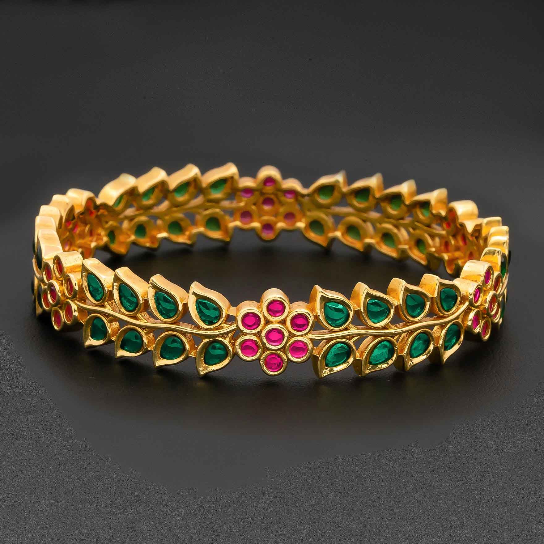STONE GHERU SRESHTA BANGLE PSGRBSR3RG-054