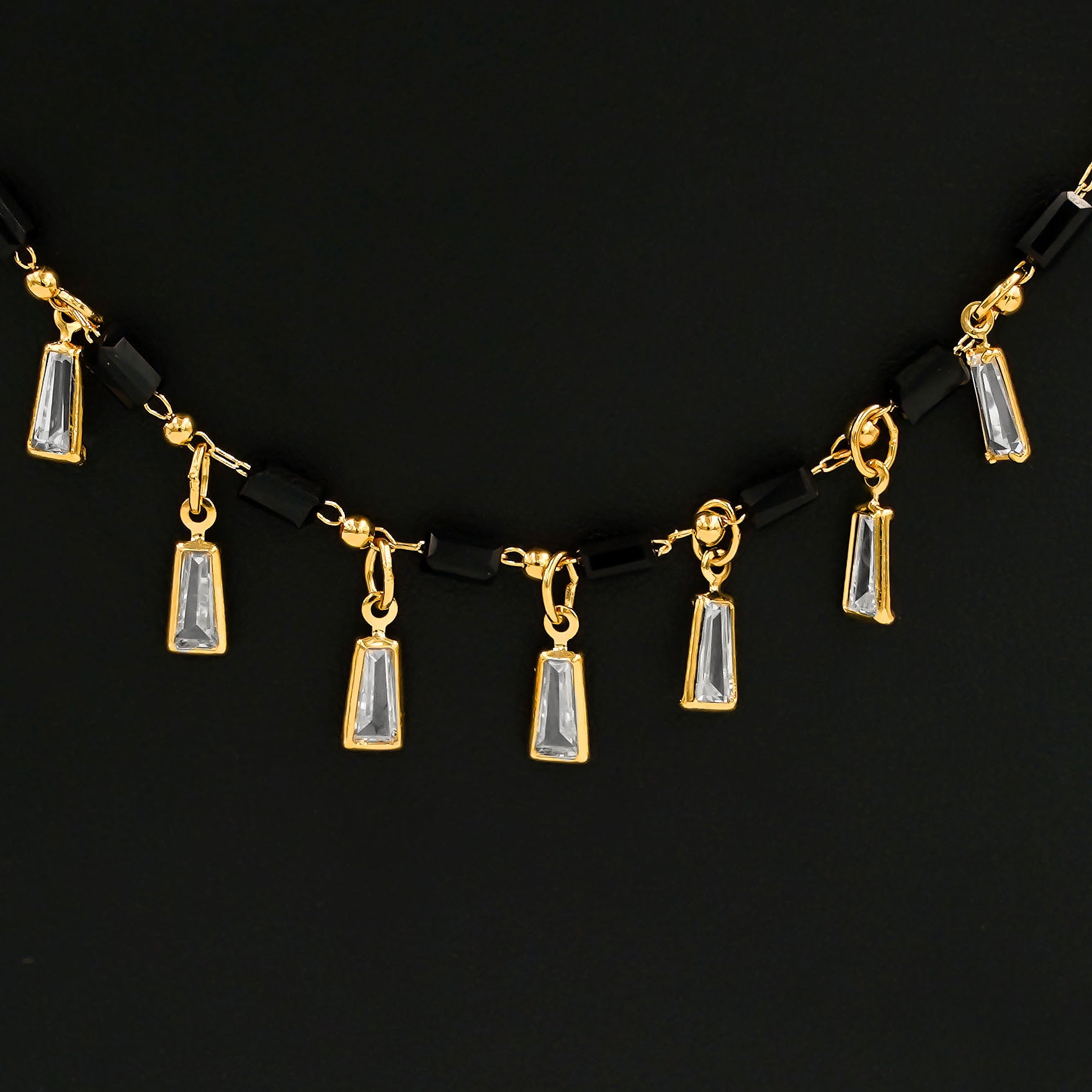 Karimani (Mangalsutra) Stone Necklace PSNS14WB-003