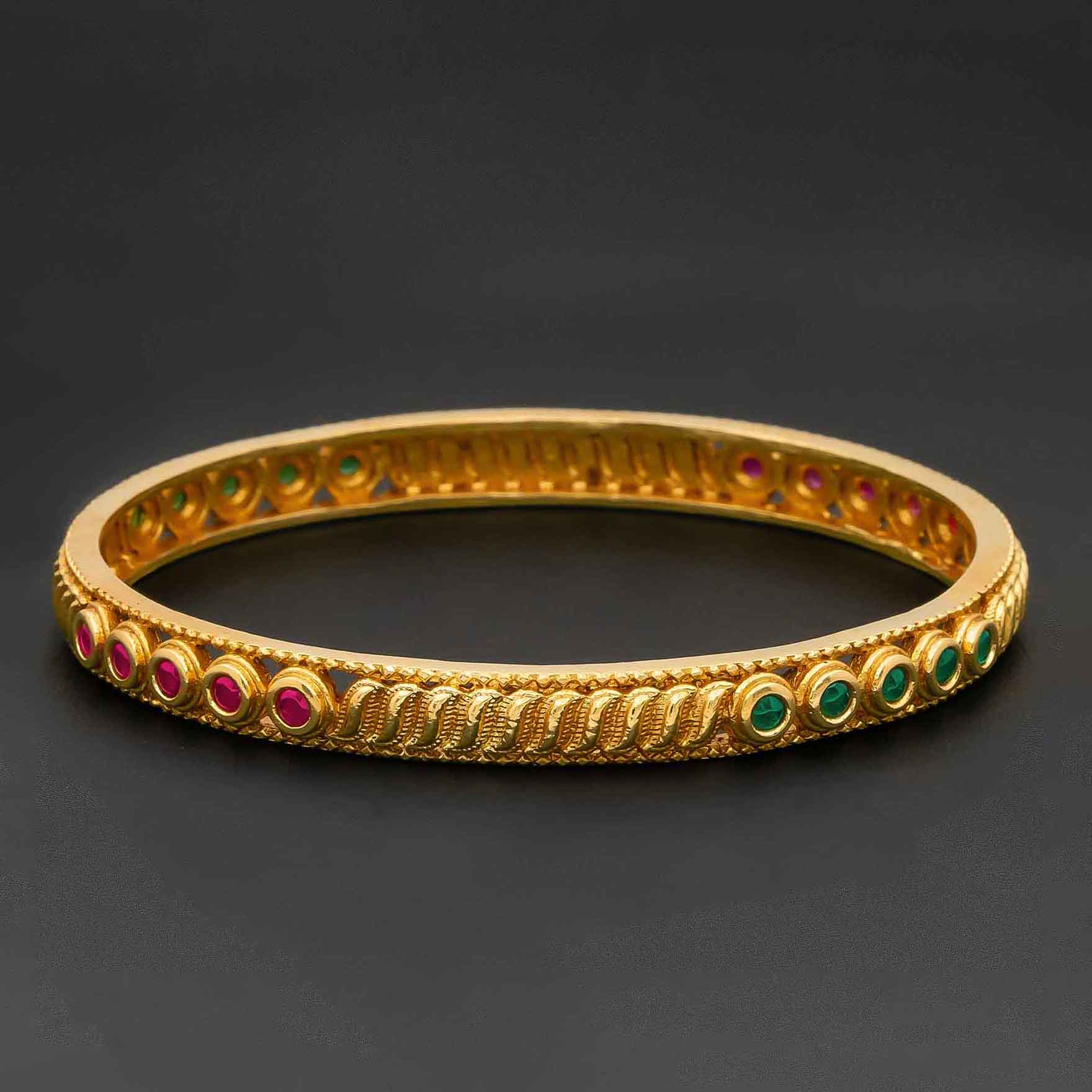 STONE GHERU SRESHTA BANGLE PSGRBSR47RG-072