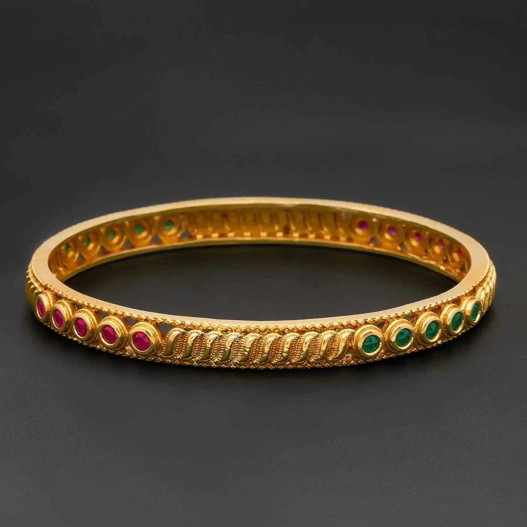 STONE GHERU SRESHTA BANGLE PSGRBSR47RG-072