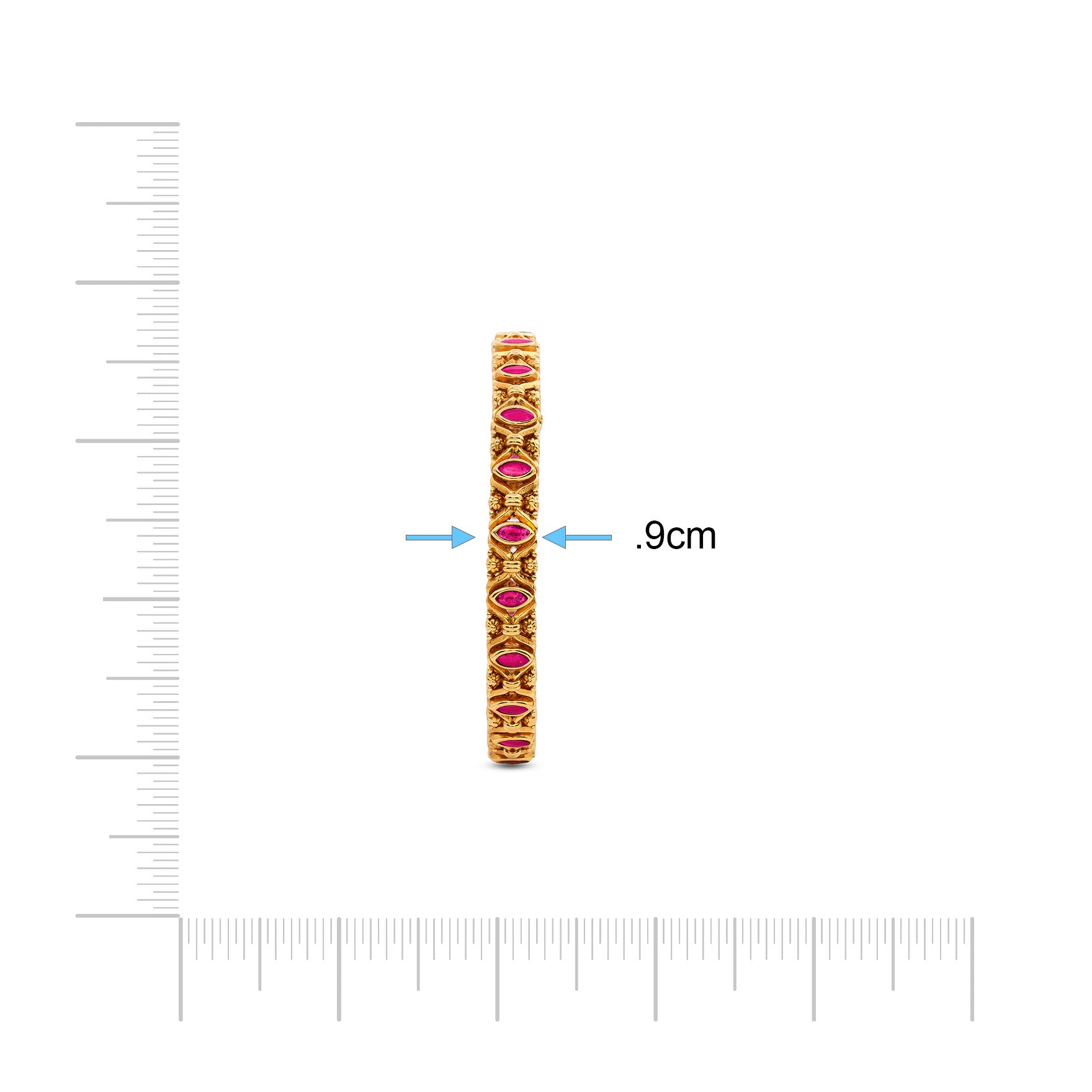 STONE GHERU SRESHTA BANGLE PSGRBSR3R-063