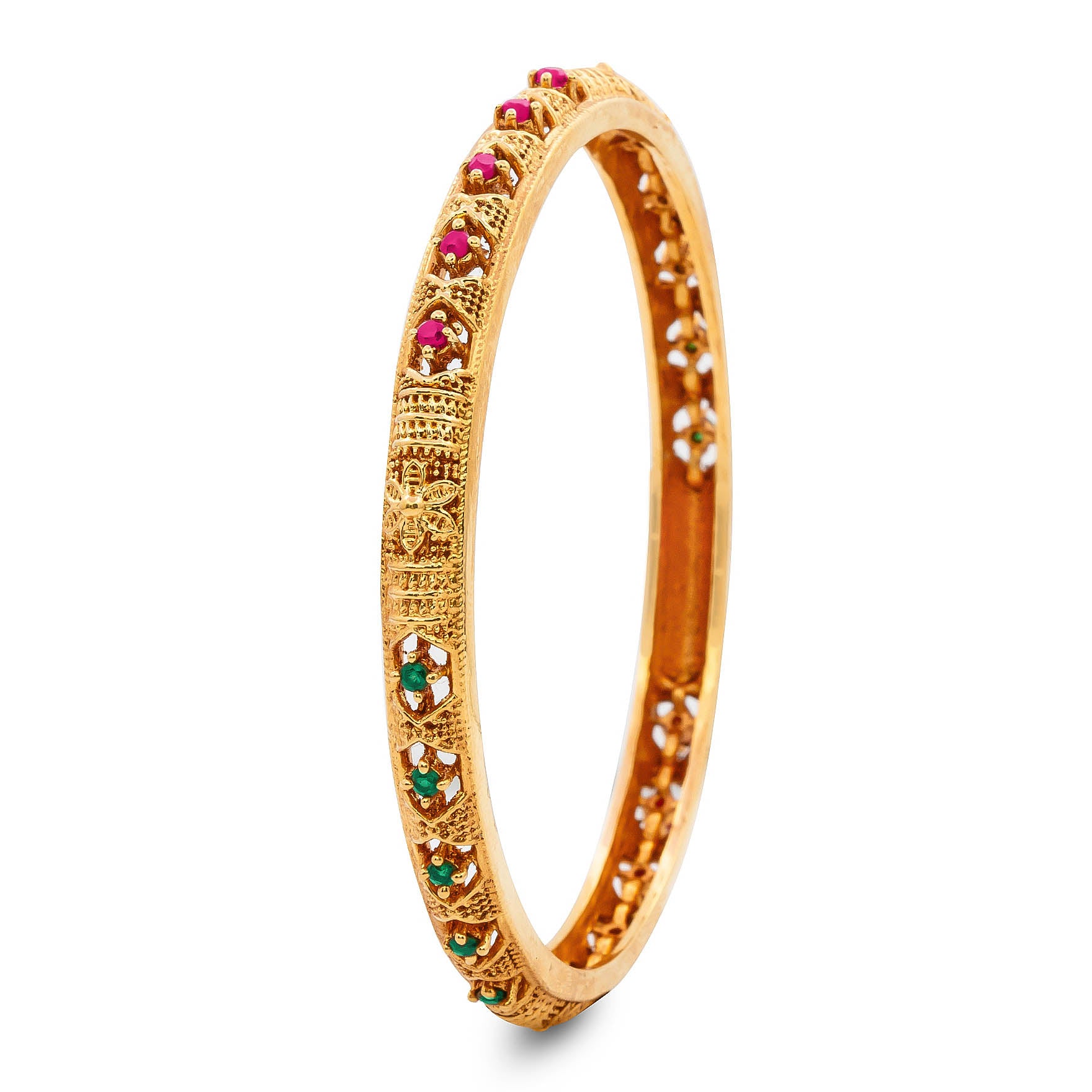 STONE GHERU SRESHTA BANGLE PSGRBSR7RG-042