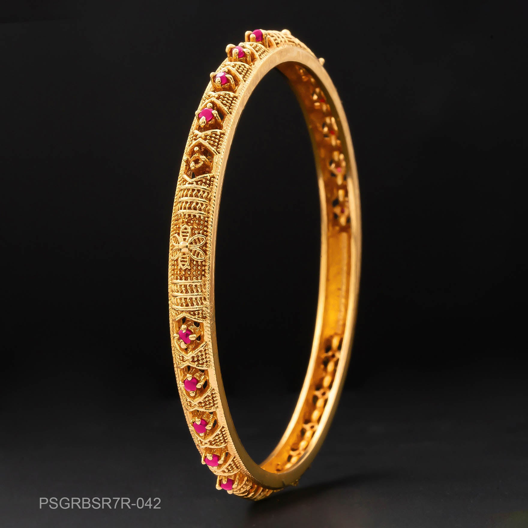 STONE GHERU SRESHTA BANGLE PSGRBSR7R-042