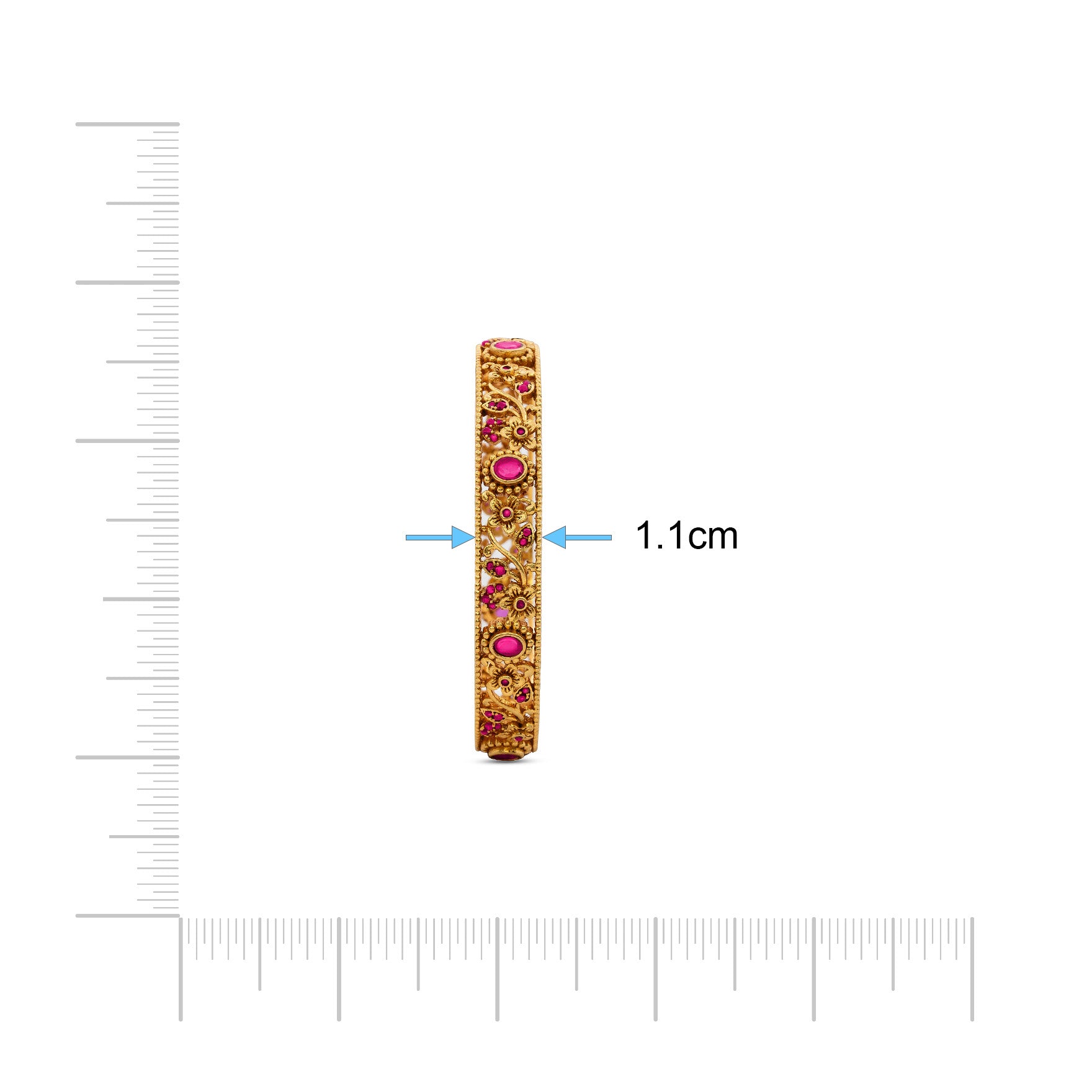 STONE GHERU SRESHTA BANGLE PSGRBSR6R-013