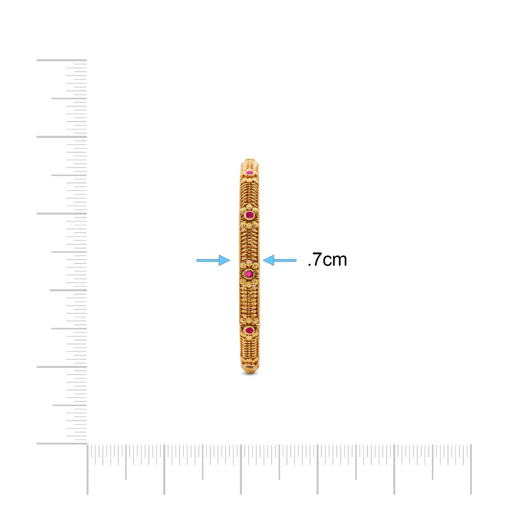 STONE GHERU SRESHTA BANGLE PSGRBSR6R-042