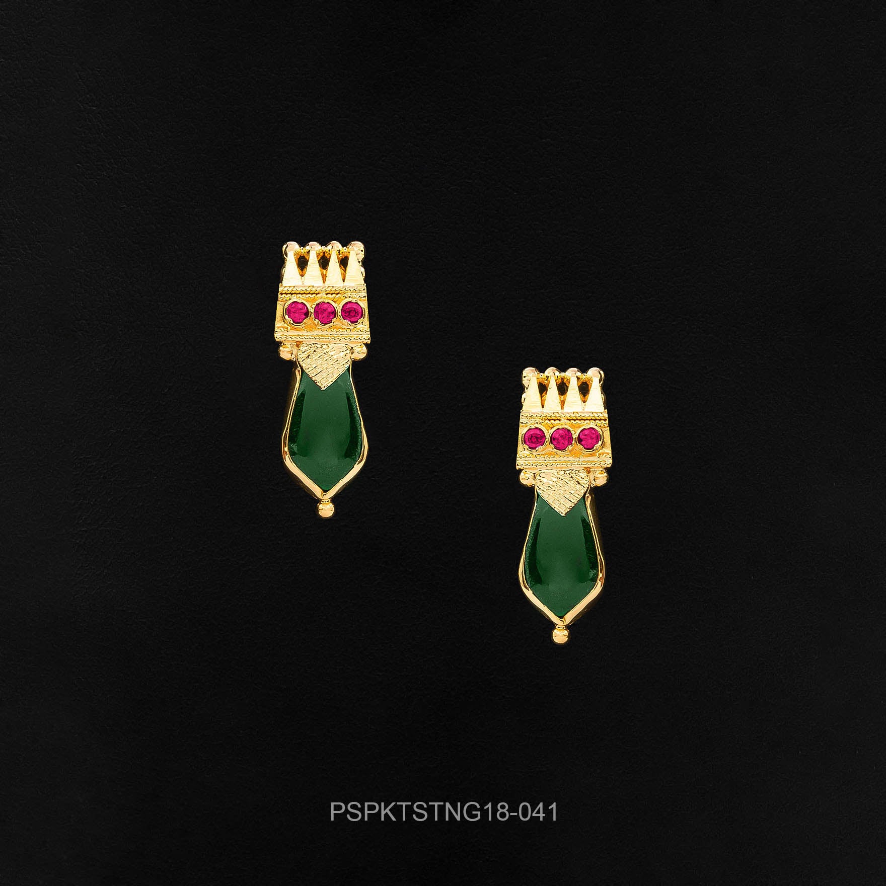 Shop Gold Plated Palakka Earrings for Women | Parakkat Jewels