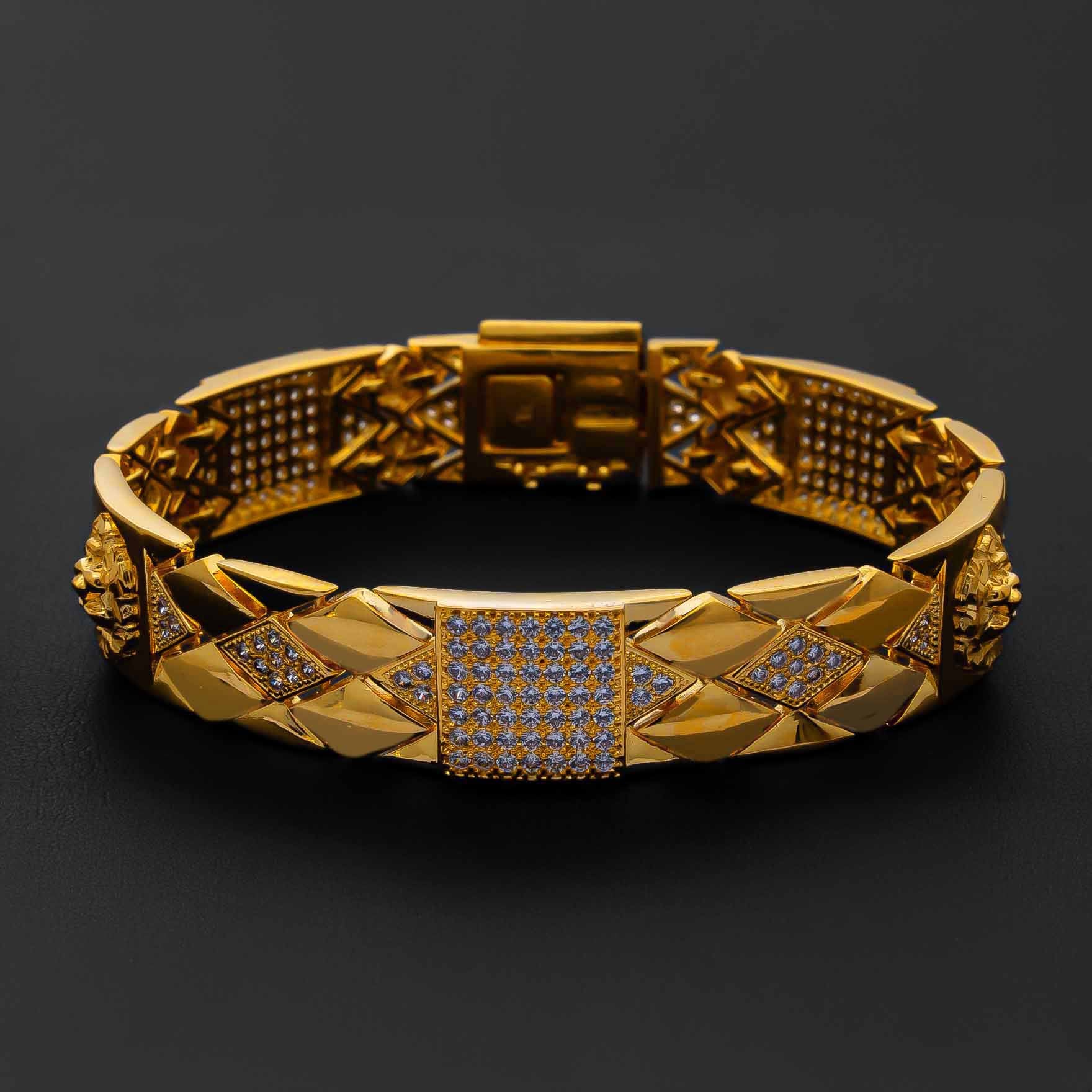 Gents bracelet PSGBR8W-006