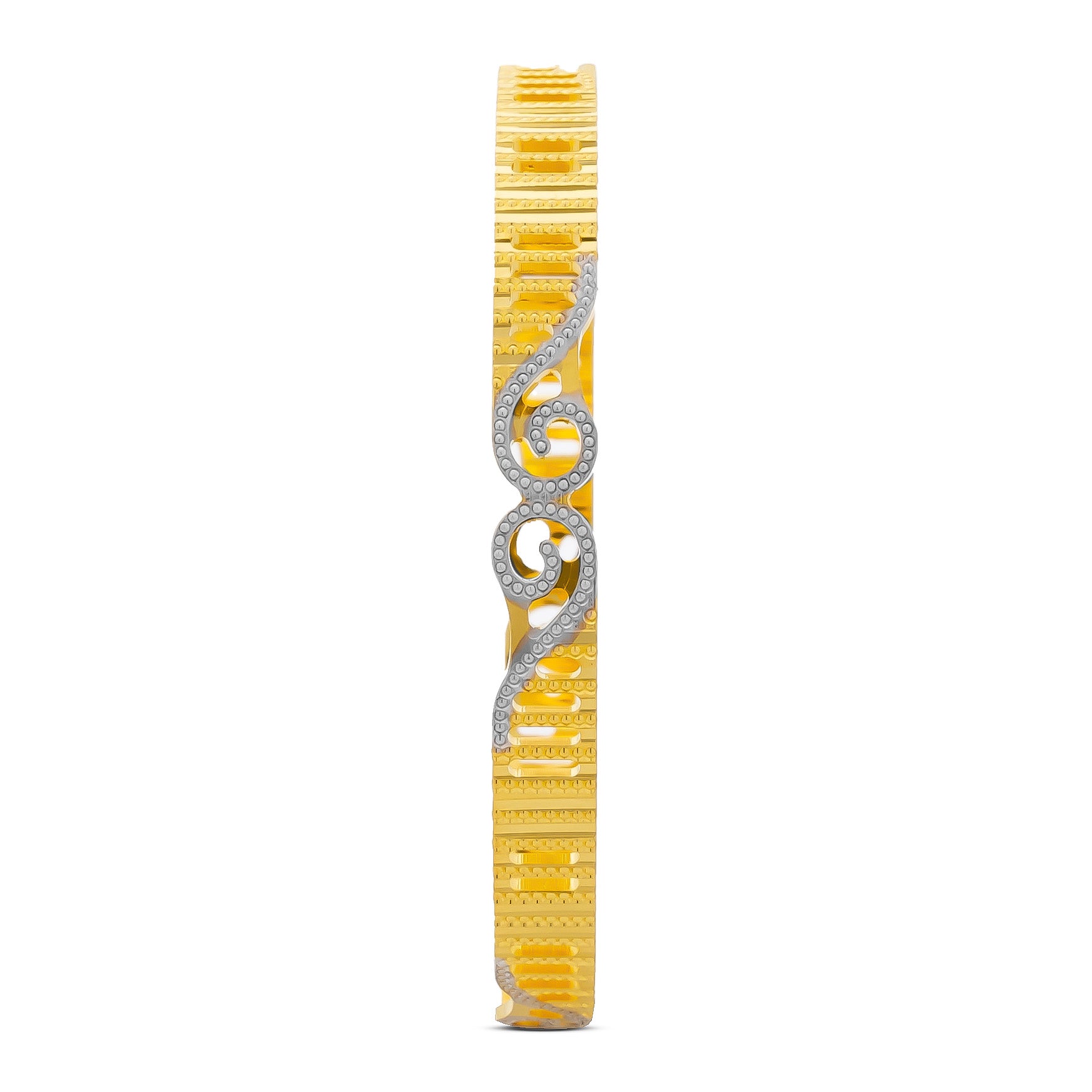RHODIUM BANGLE PRGB240-091