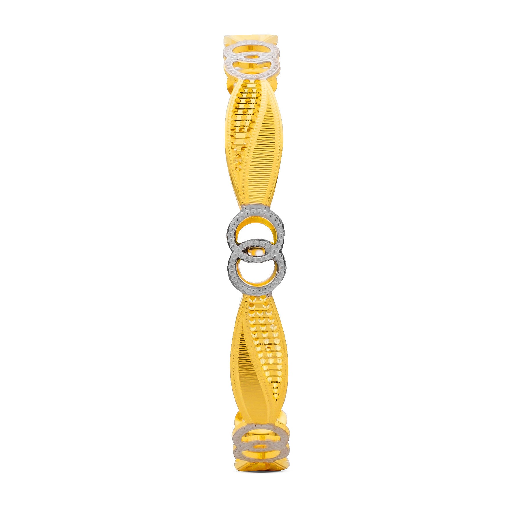 RHODIUM BANGLE PRGB218-091