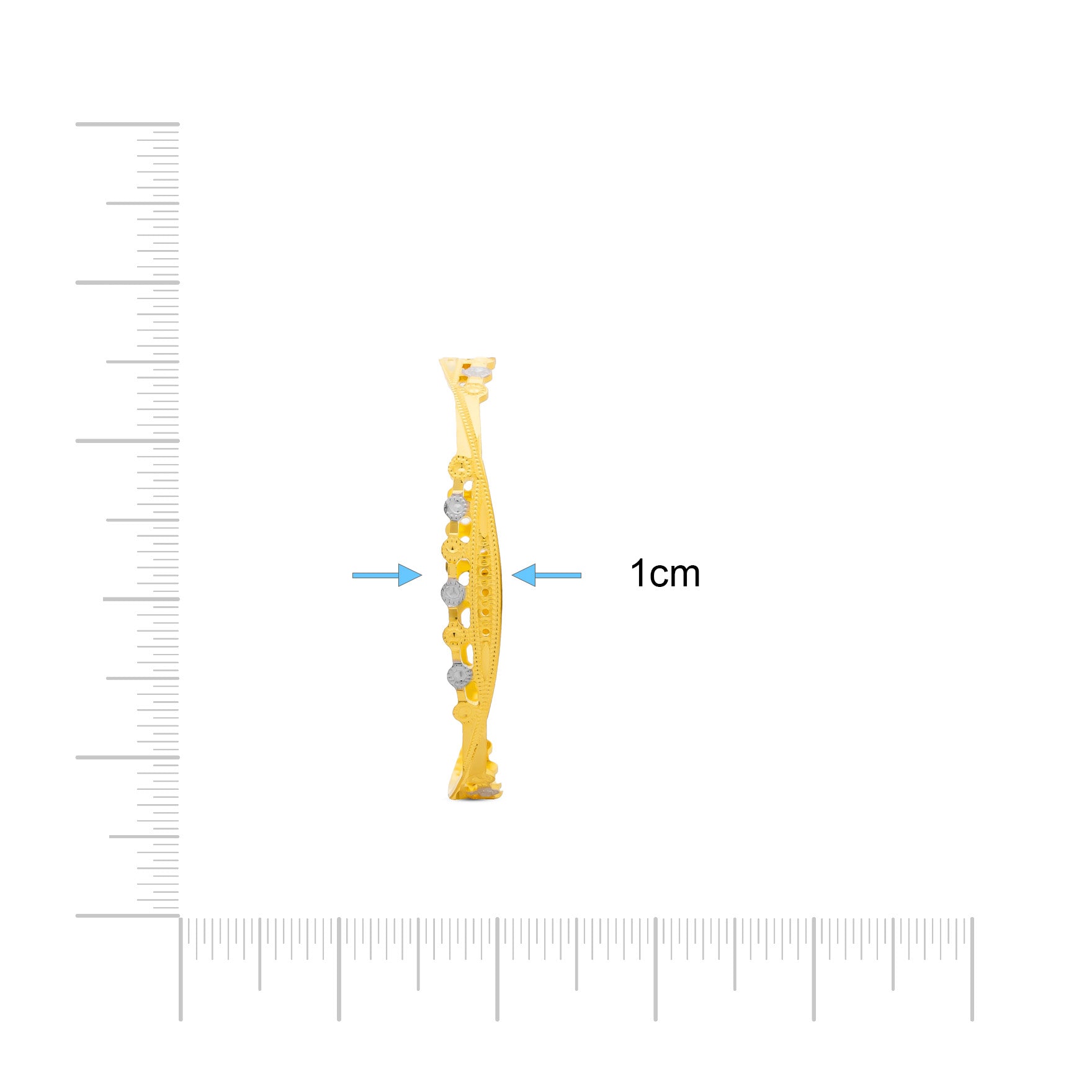 RHODIUM BANGLE PRGB66-071