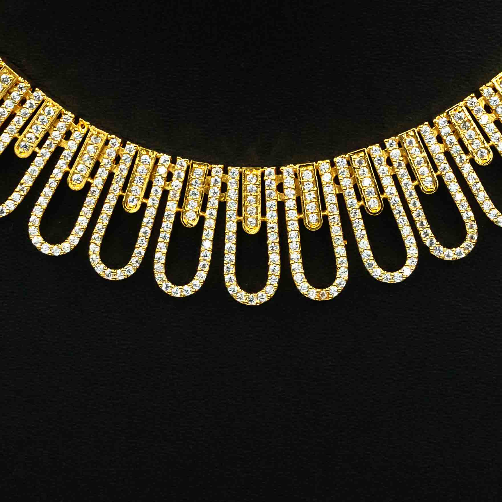 Stone Necklace with Stud PMSNS26W-008,PMSHST18W-002