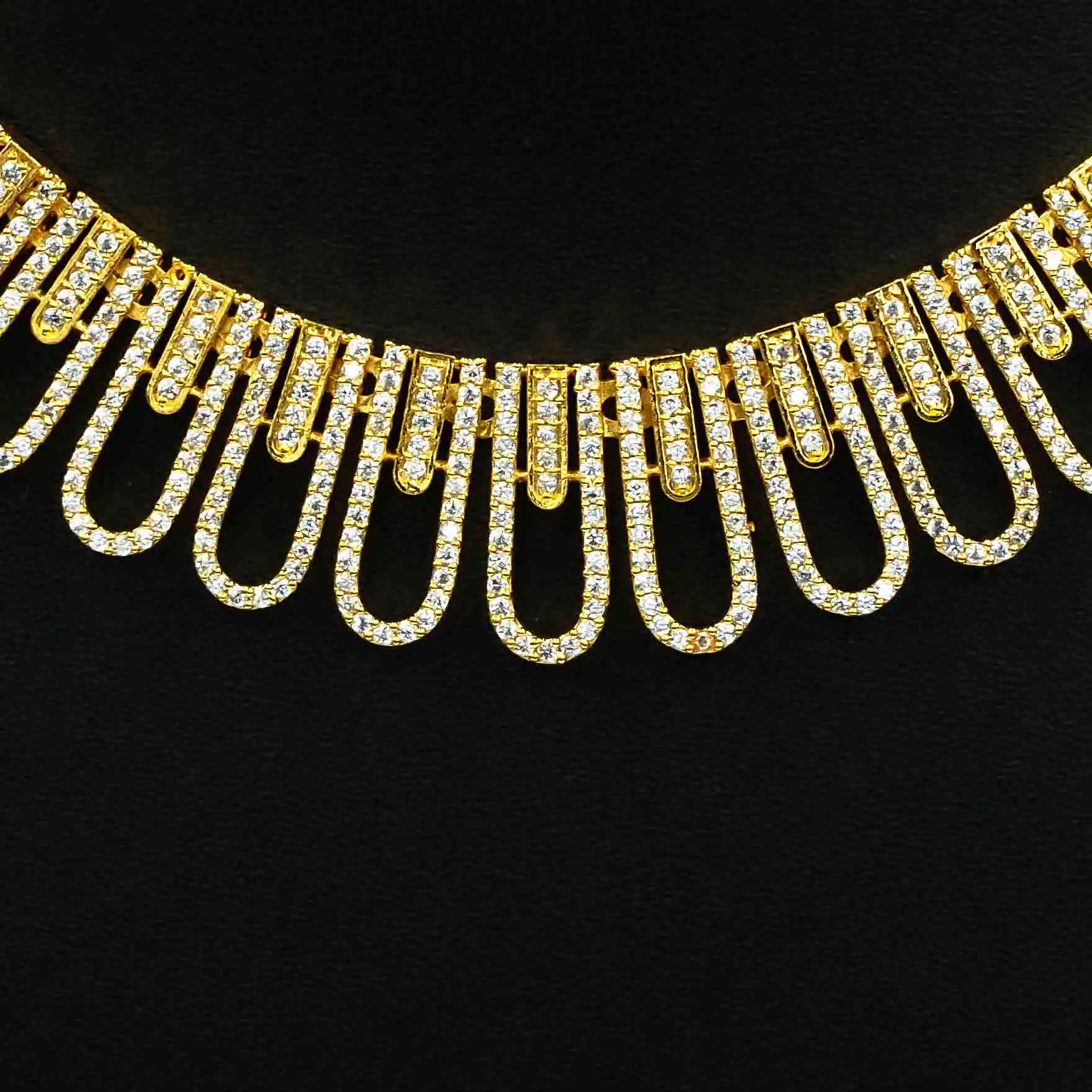 Stone Necklace with Stud PMSNS26W-008,PMSHST18W-002