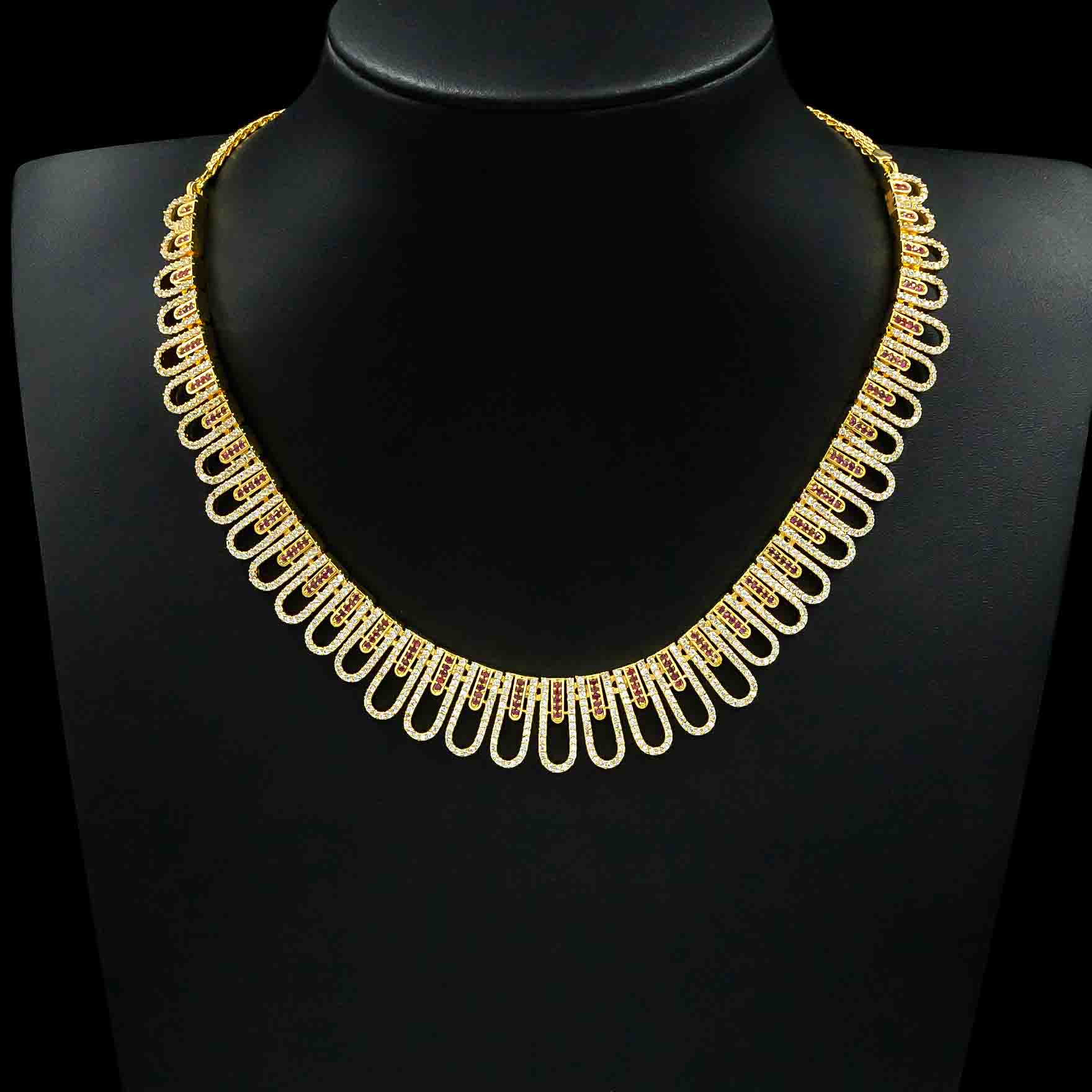 Stone Necklace with Stud PMSNS26WR-008,PMSHST18WR-002