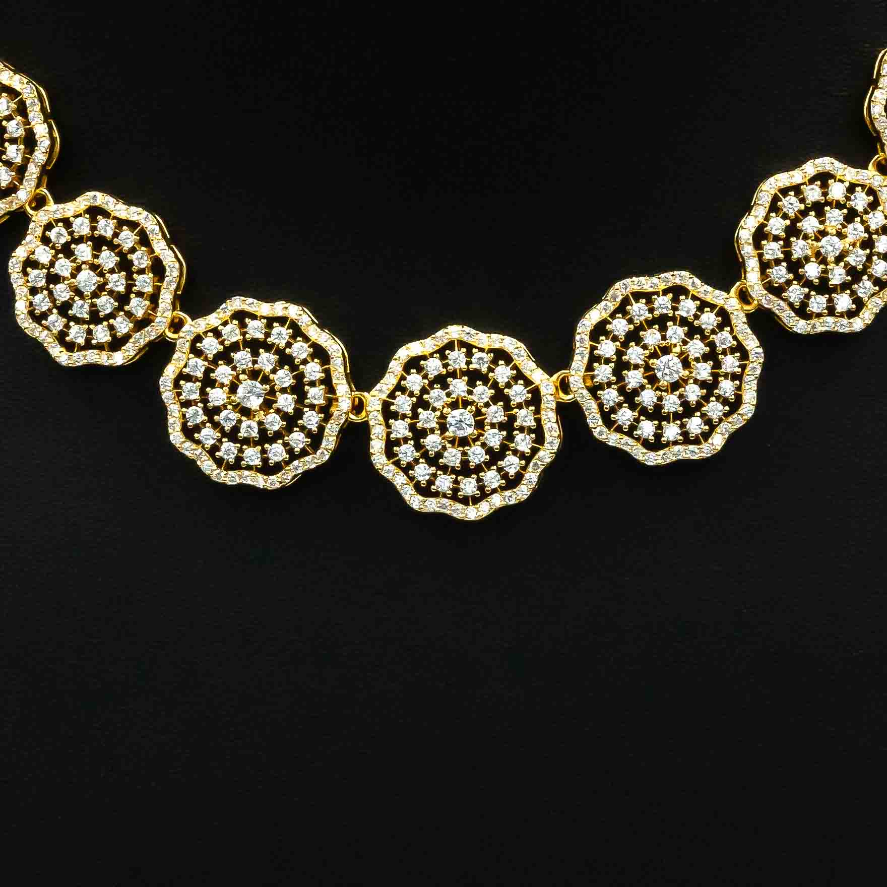 Stone Necklace with Stud PMSNS16W-009, PMSHST14W-023