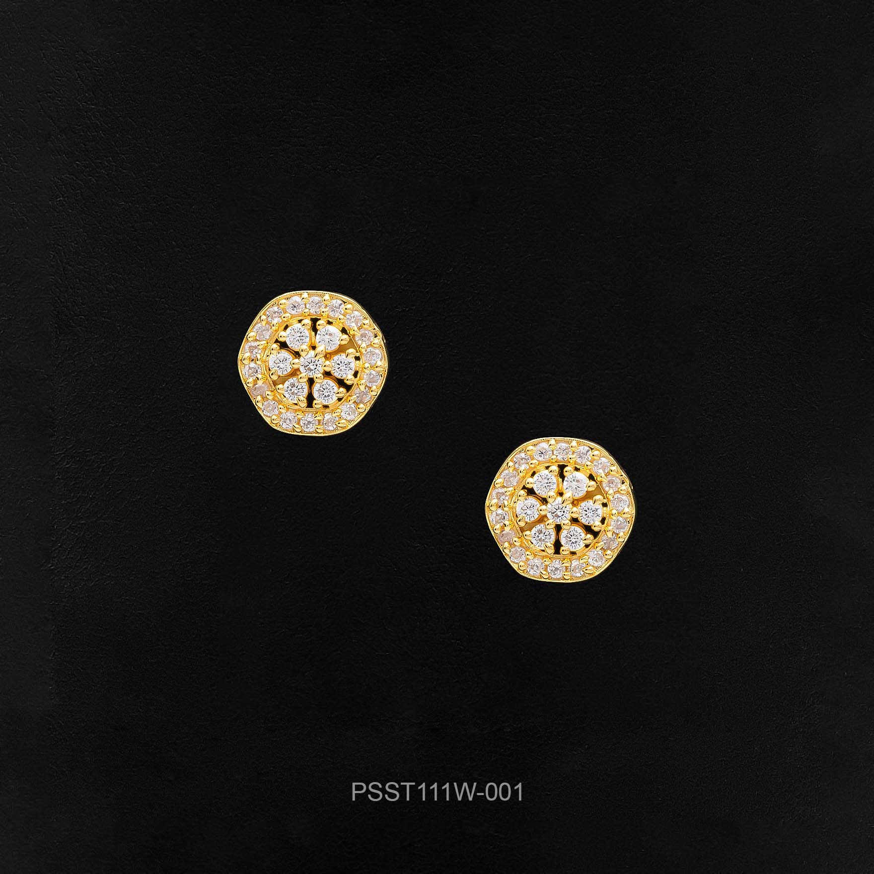 Stone Earring PSST111W-001