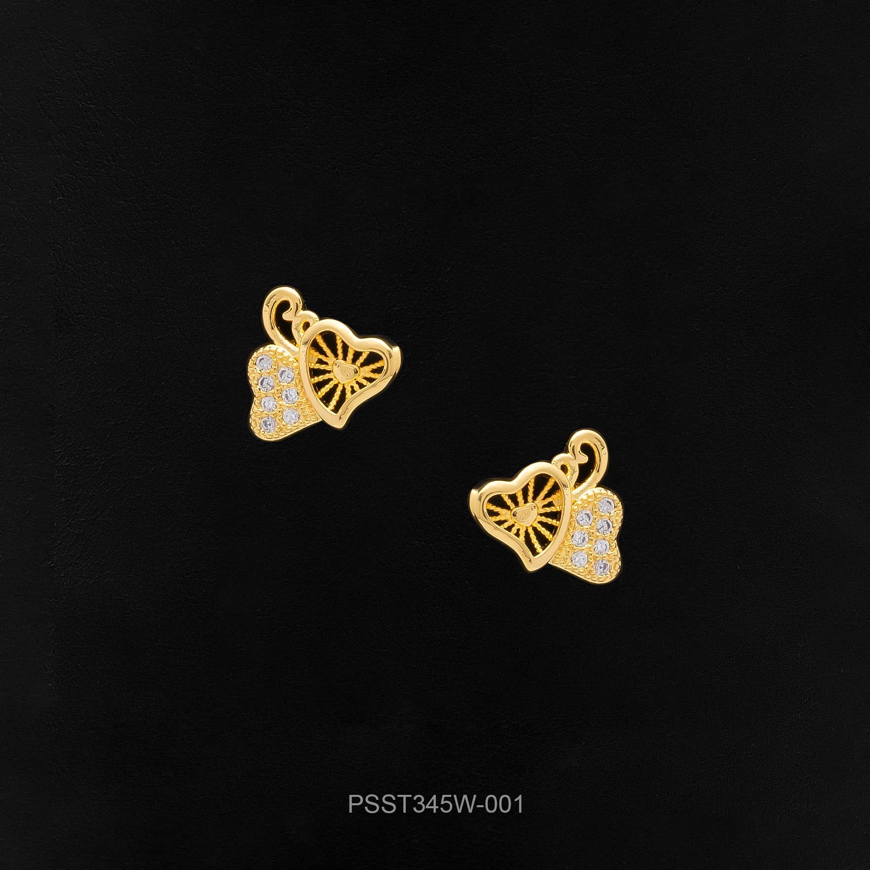Get Latest Gold Plated Stone Earrings for Girls | Parakkat Jewels