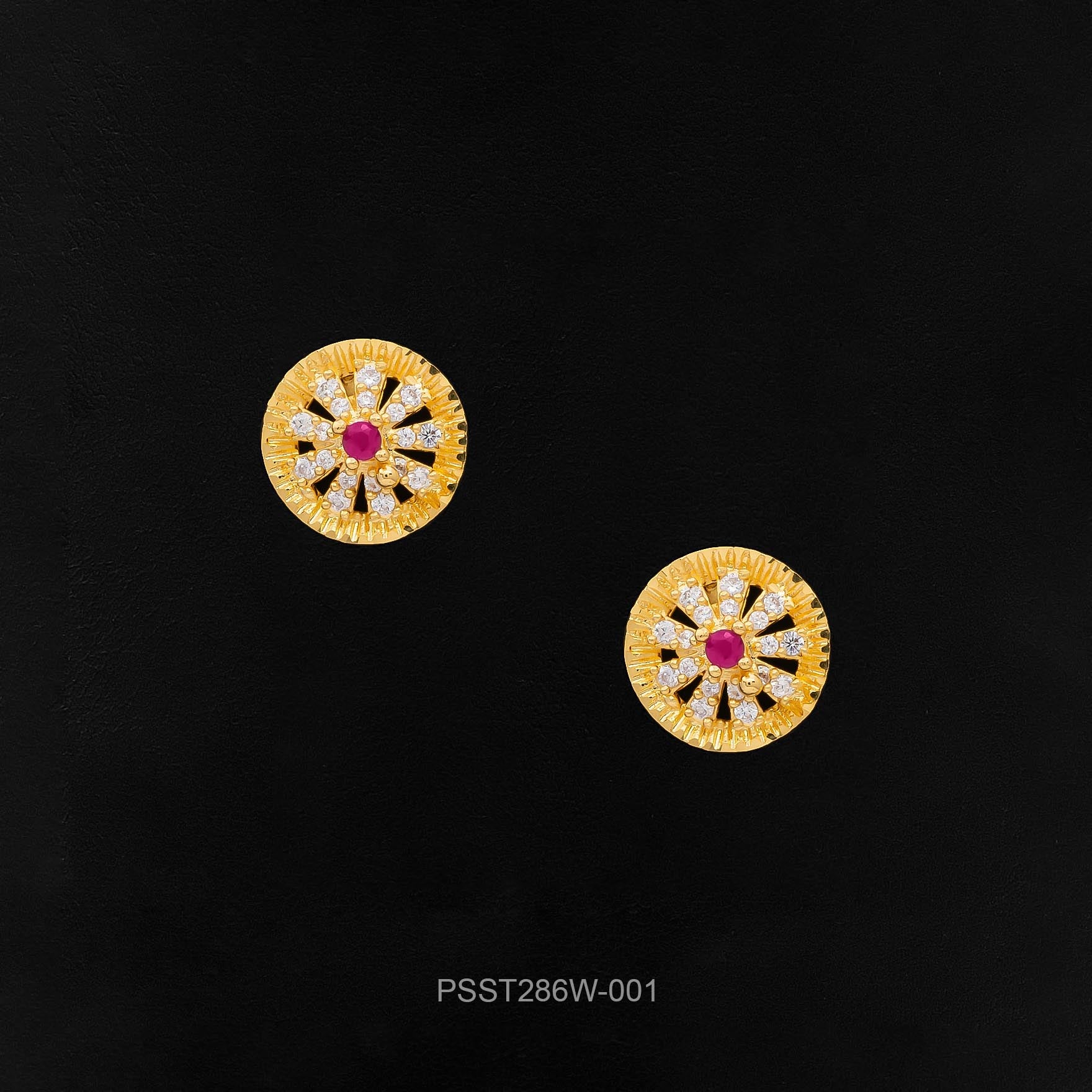 Buy Affordable Gold Plated Stone Earrings | Parakkat Jewels