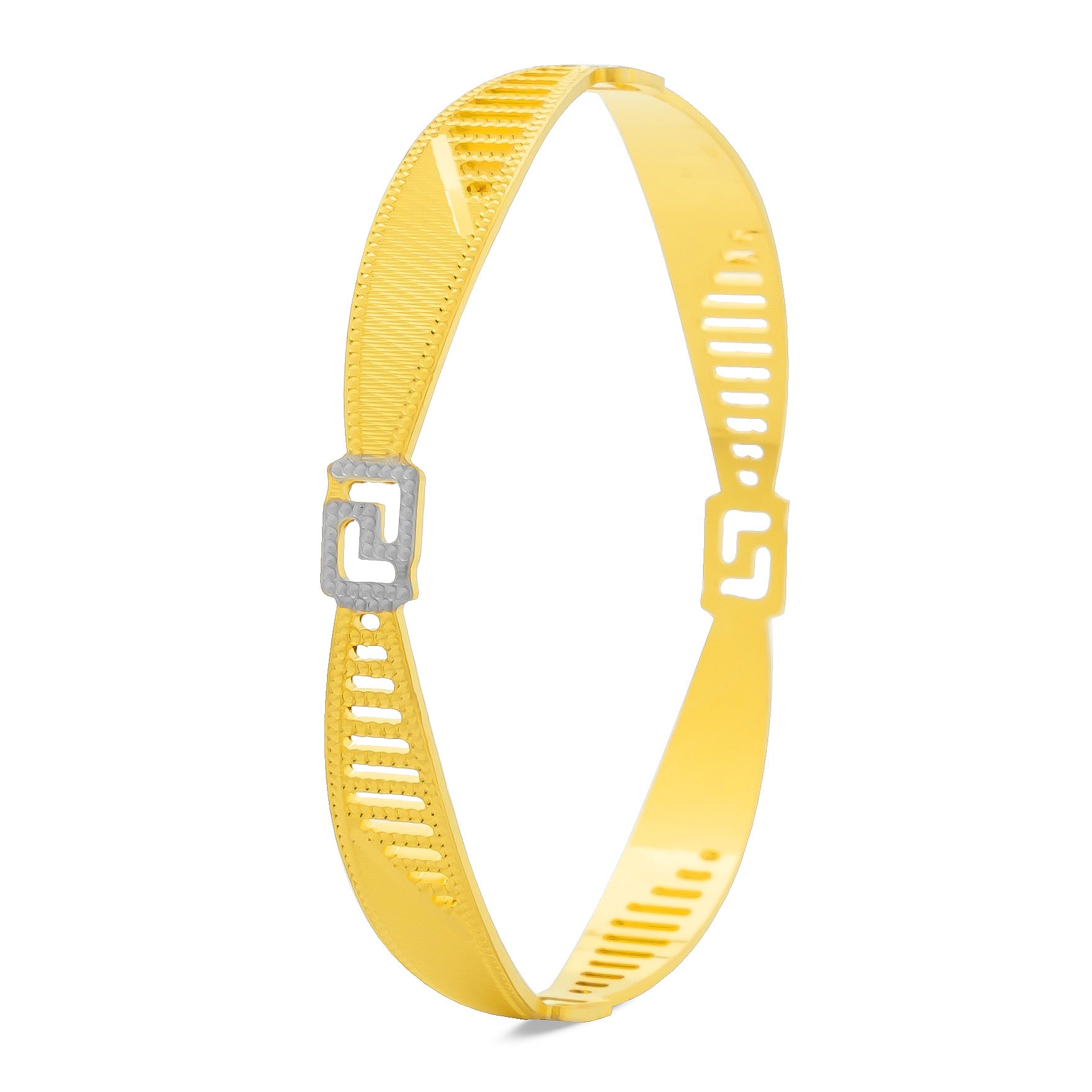 RHODIUM BANGLE PRGB217-091